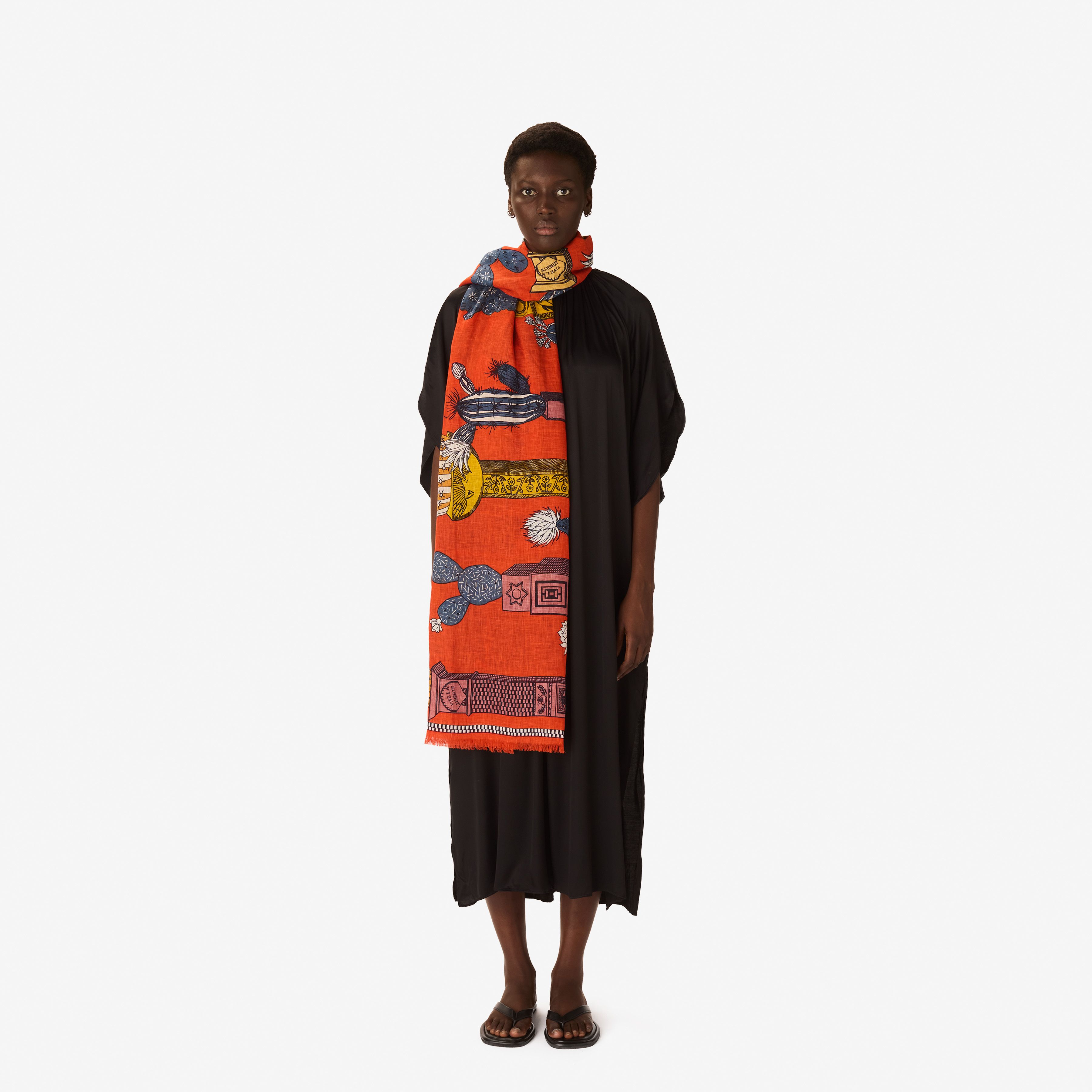 Scarf 100 - Tequila - Orange