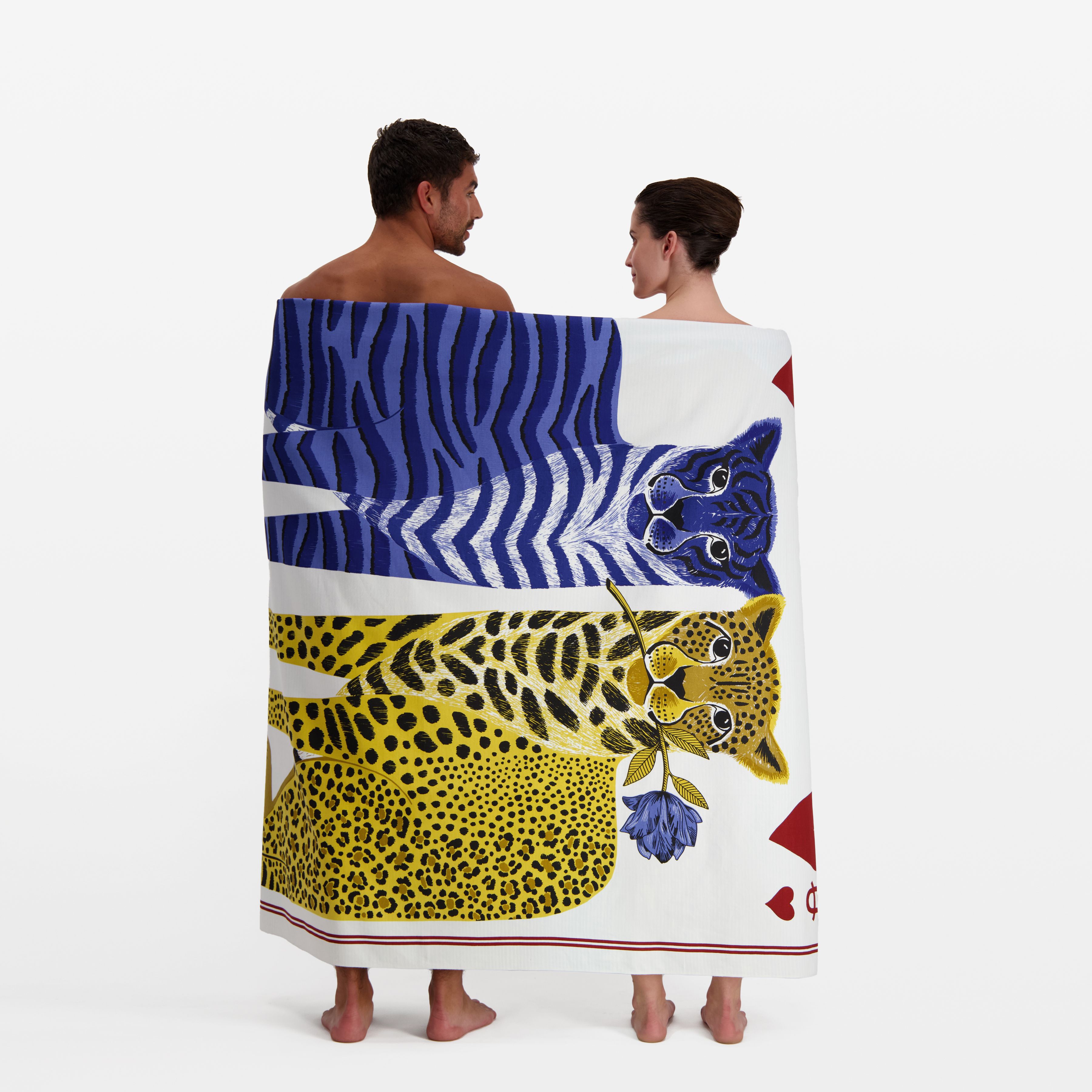 Fouta Towel 140 - King & Queen - White