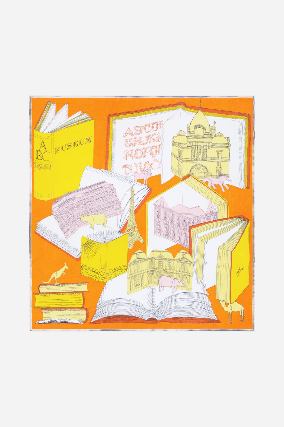 Square 130 - Museum - Orange