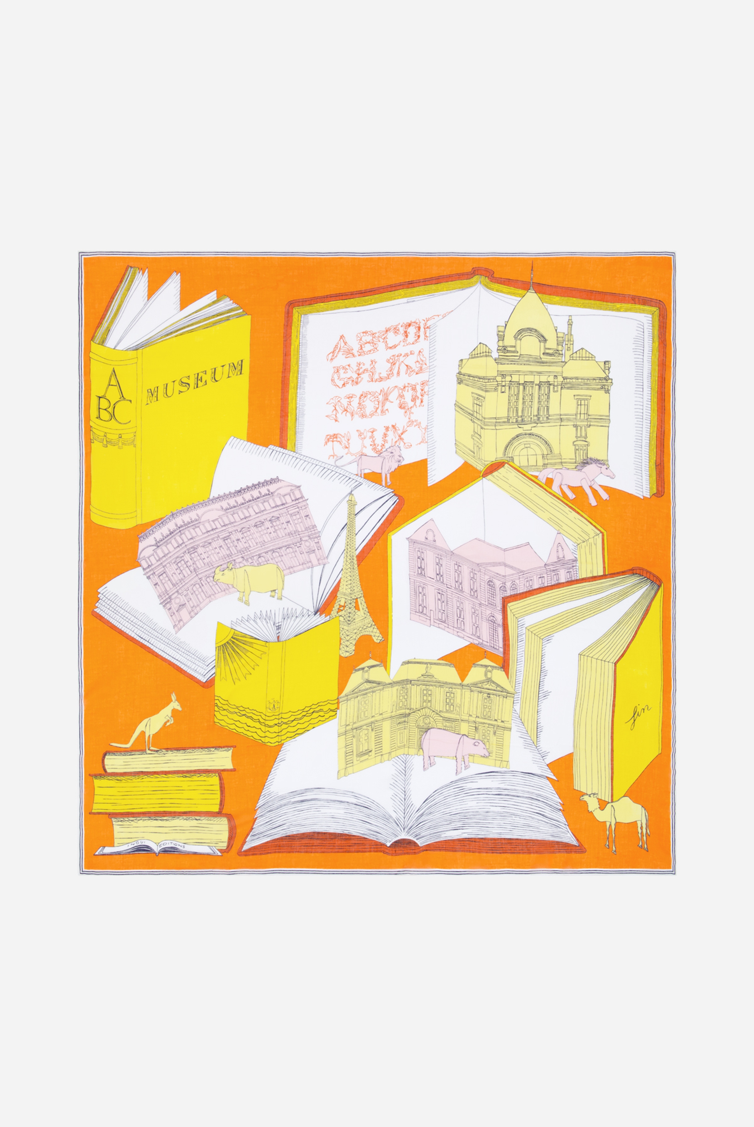 Square 130 - Museum - Orange