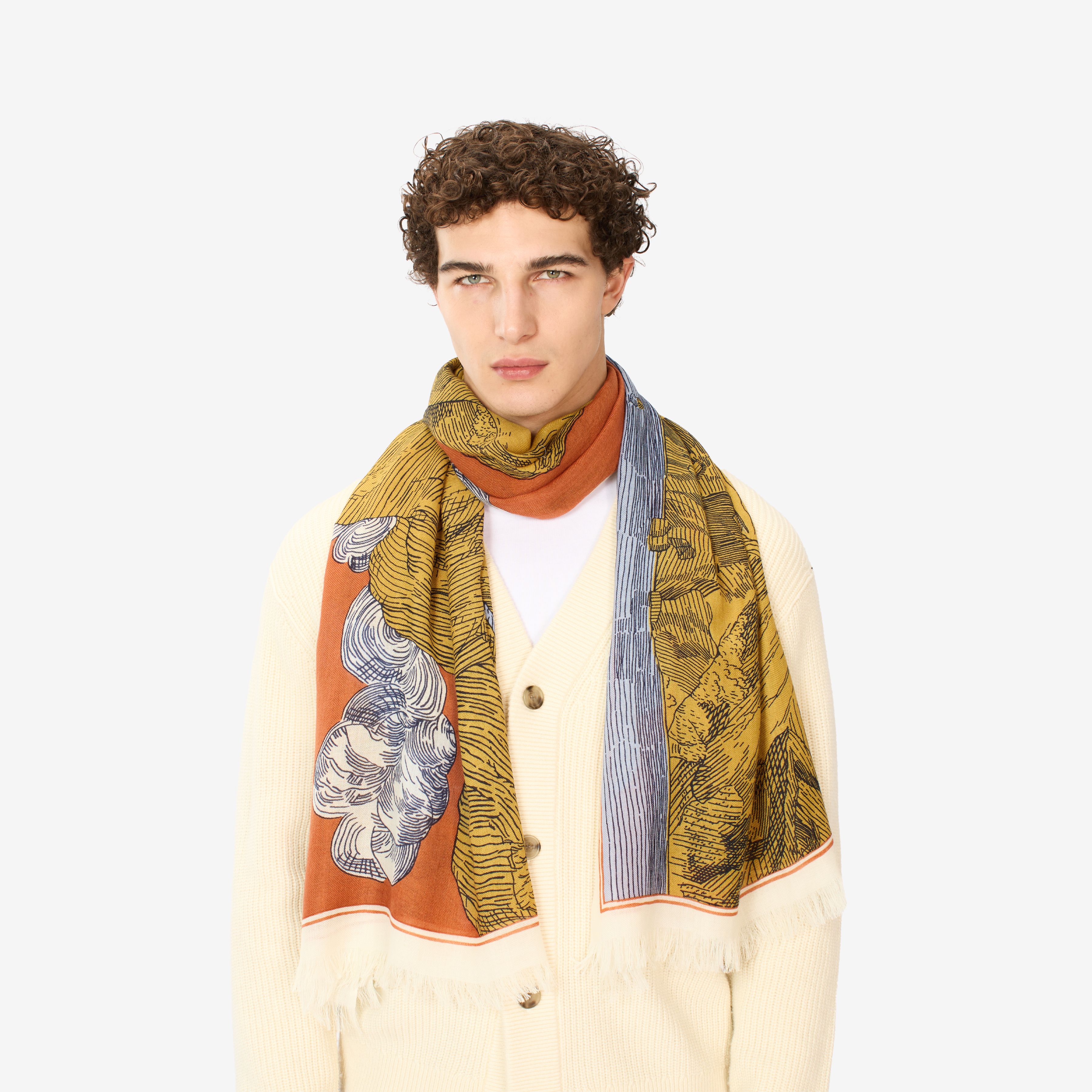 Scarf 70 - Montana - Orange
