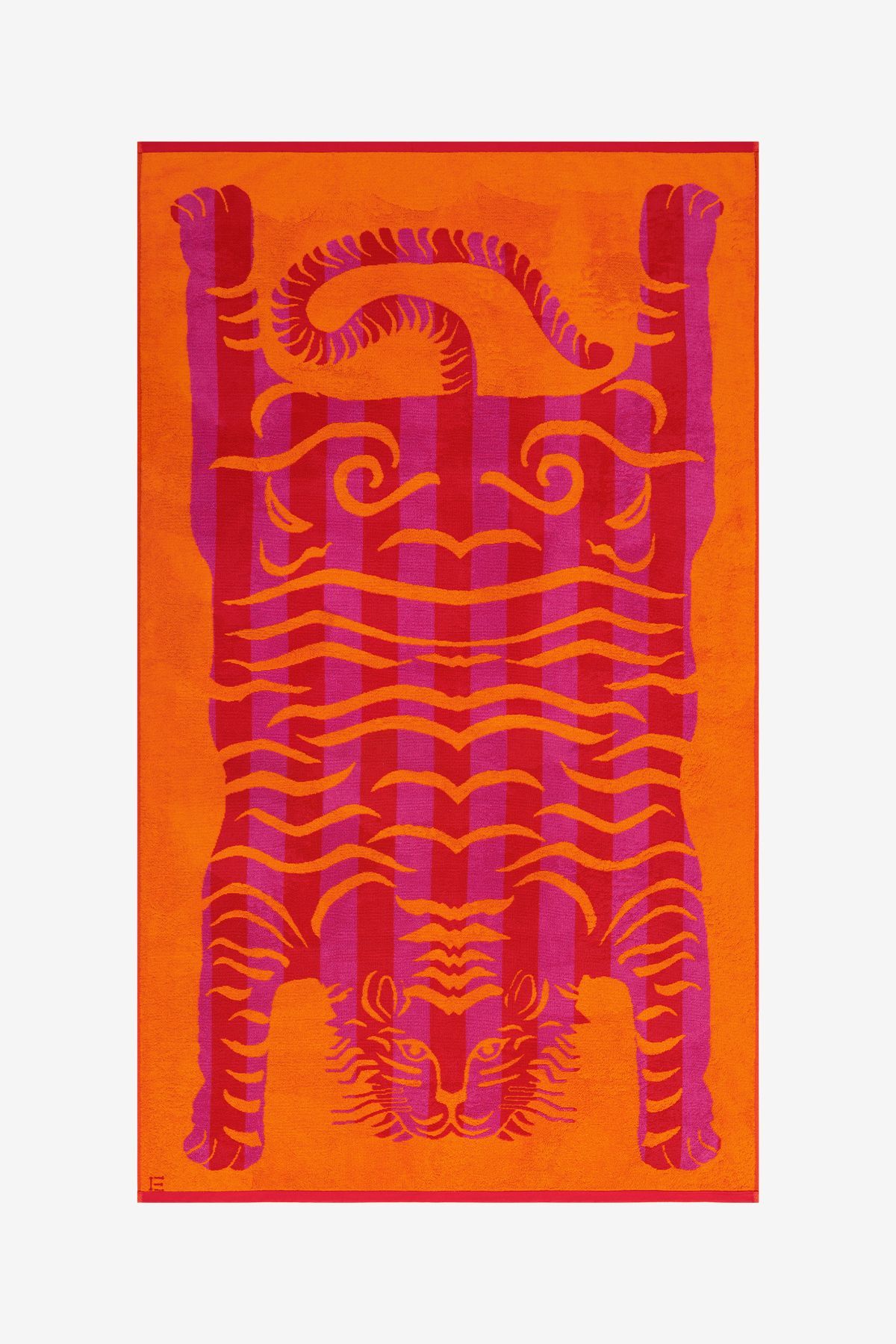 Beach Towel 100 - Baldo - Raspberry