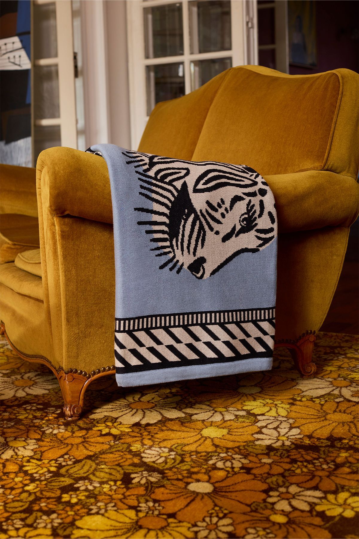 Blanket 130 - Mantra - Blue