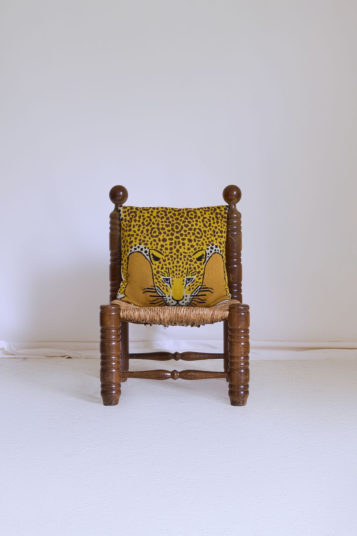 Cushion Cover 40 - Leopard - Saffron