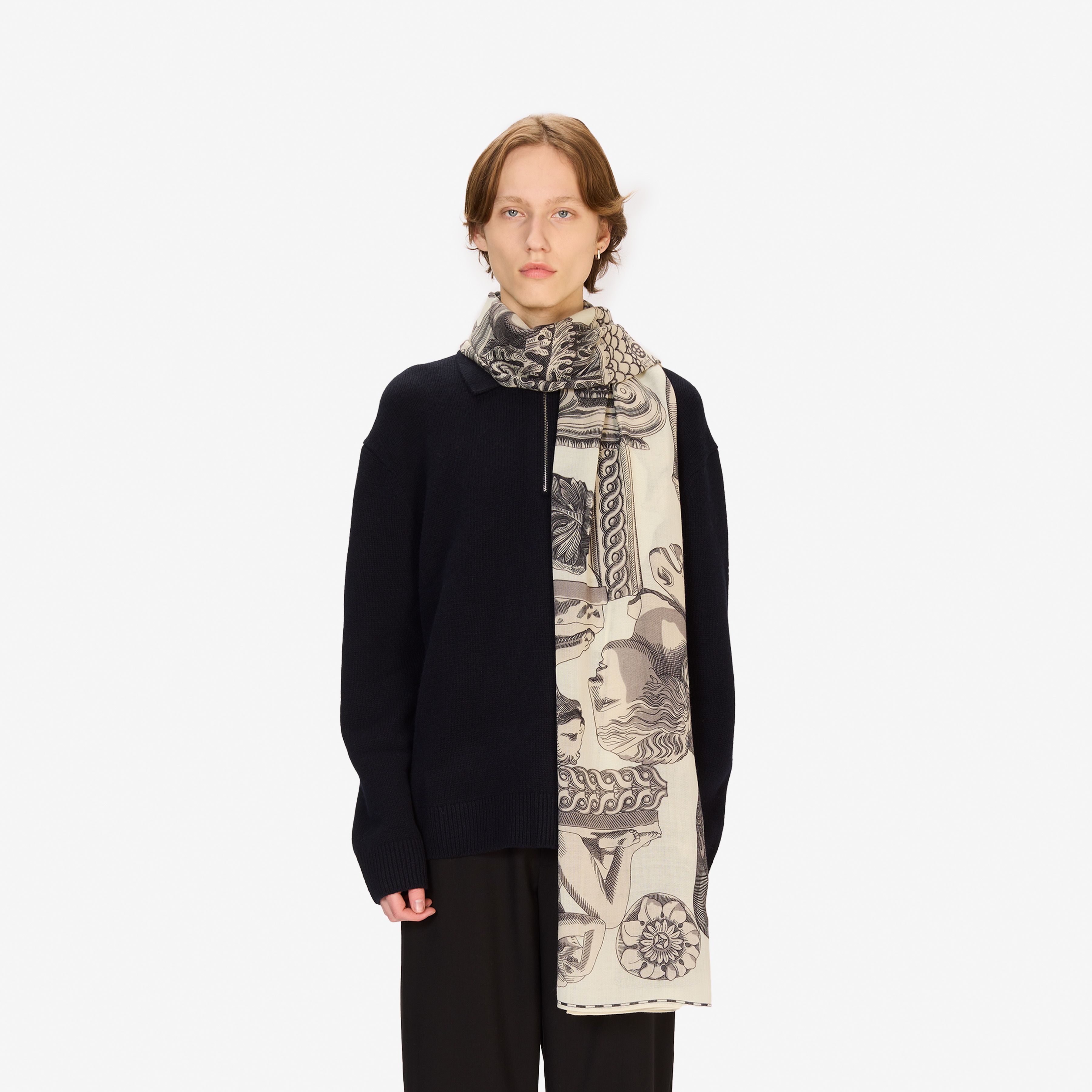 Scarf 80 - Archives - White