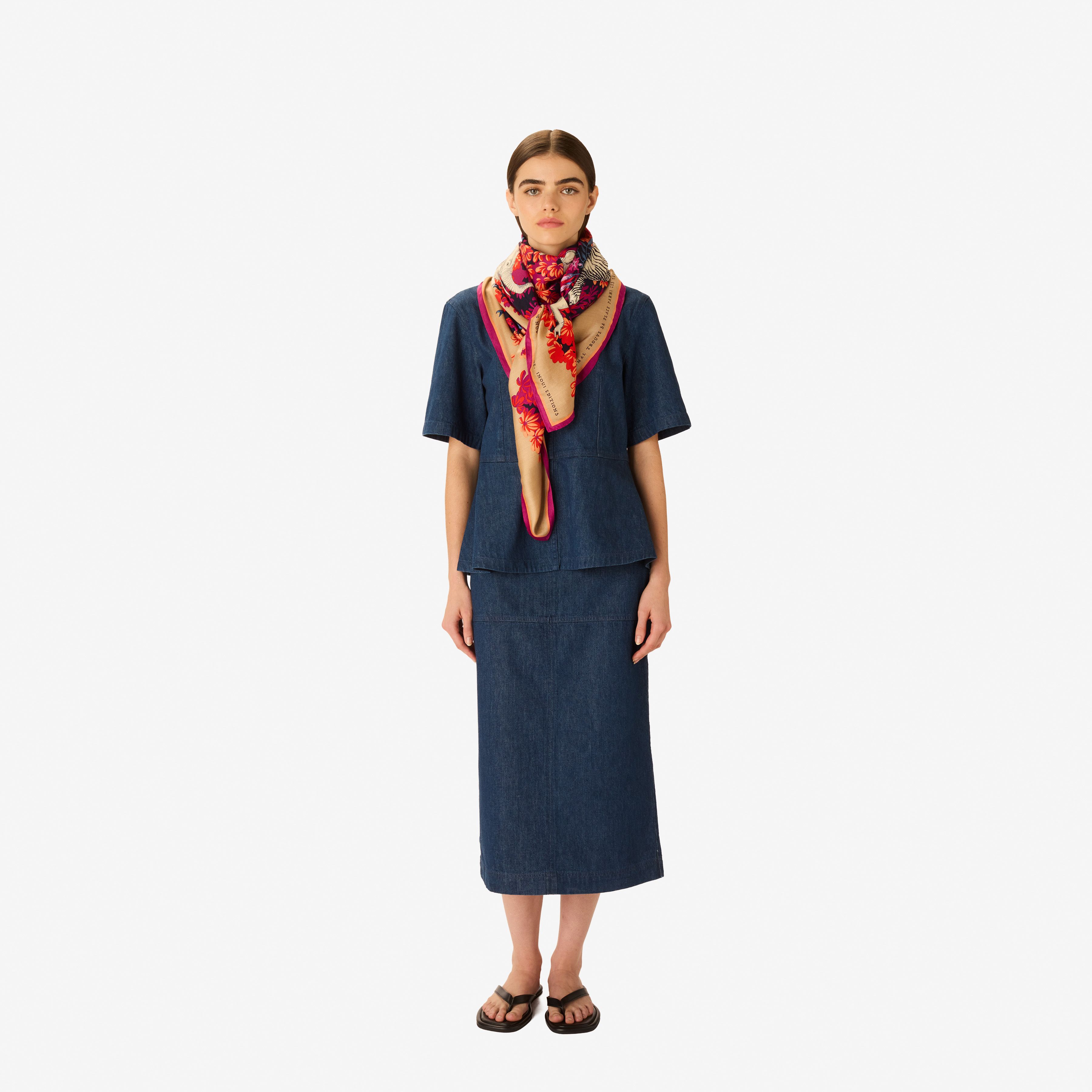 Square 130 - Bestiaire - Fuchsia