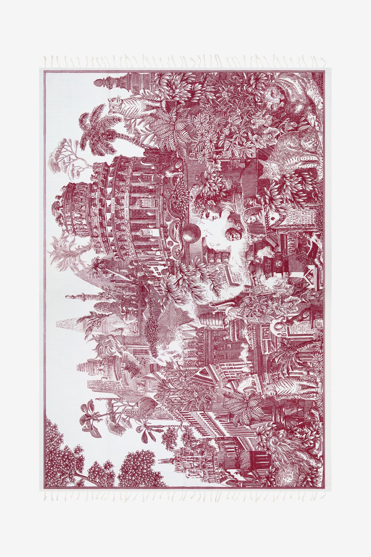 Fouta Towel 140 - Piranesi - Red