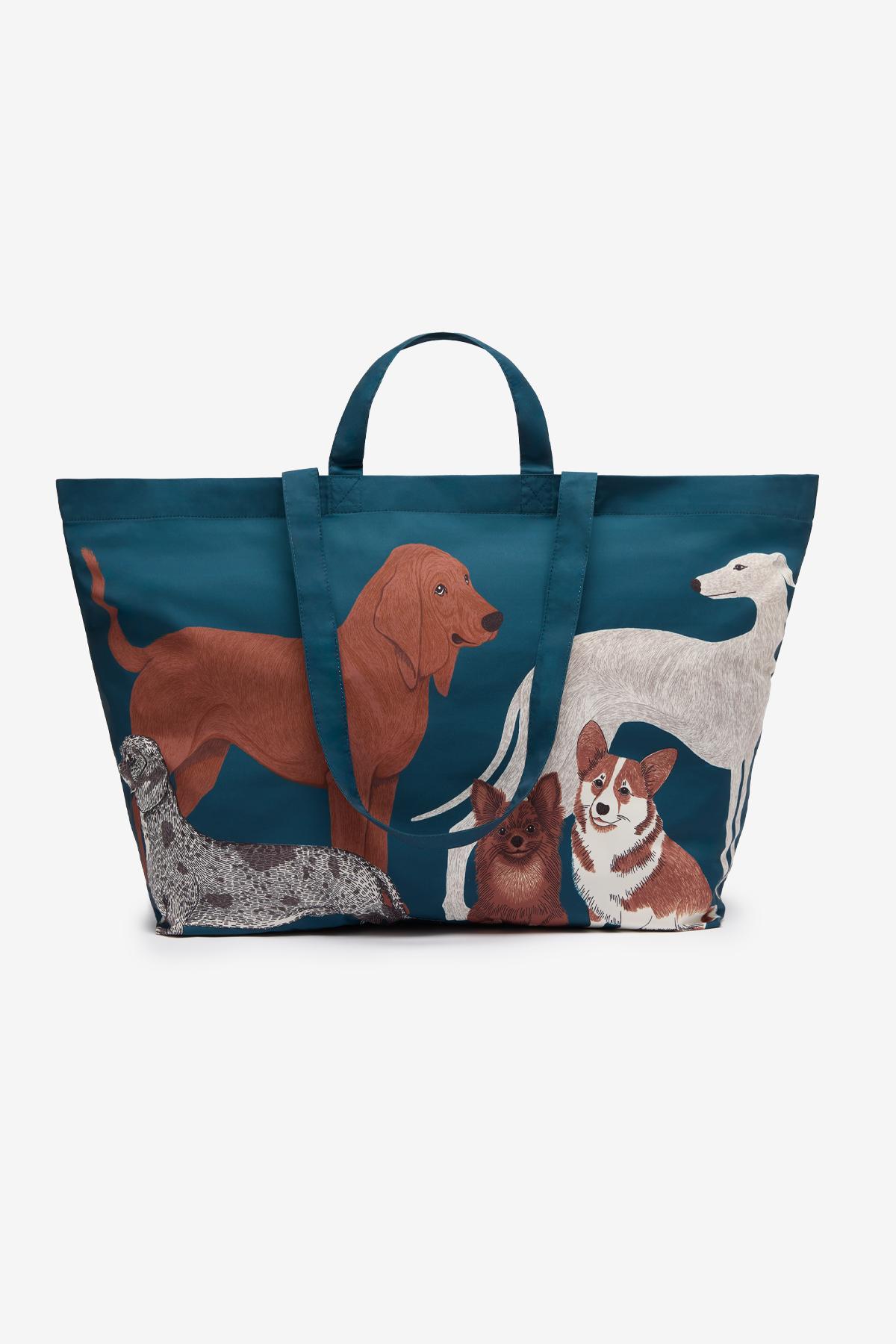 Maxi Shopper Bag - Toutou - Duck Blue