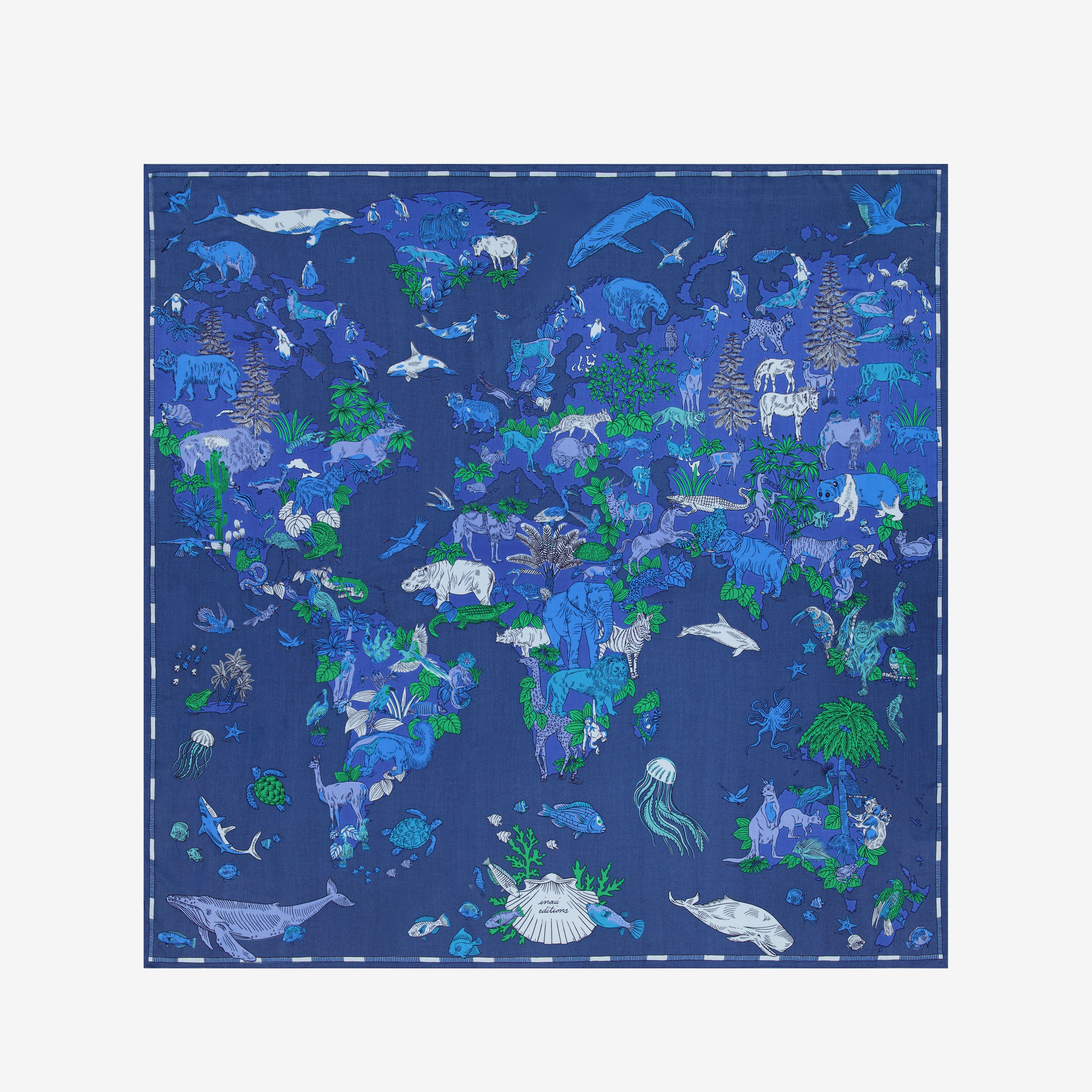 Square 130 - Atlas - Blue