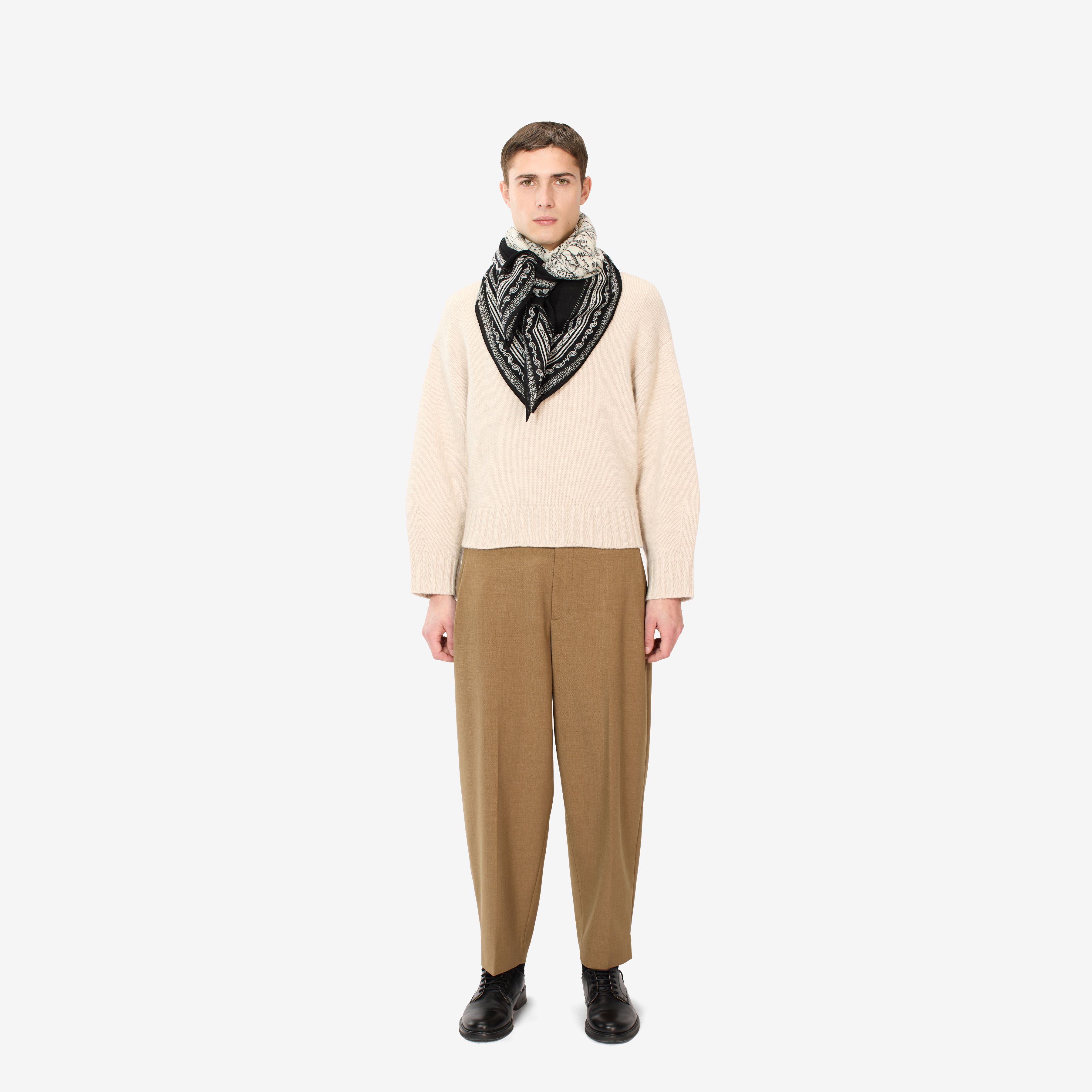 Square 130 - Mappemonde - Black