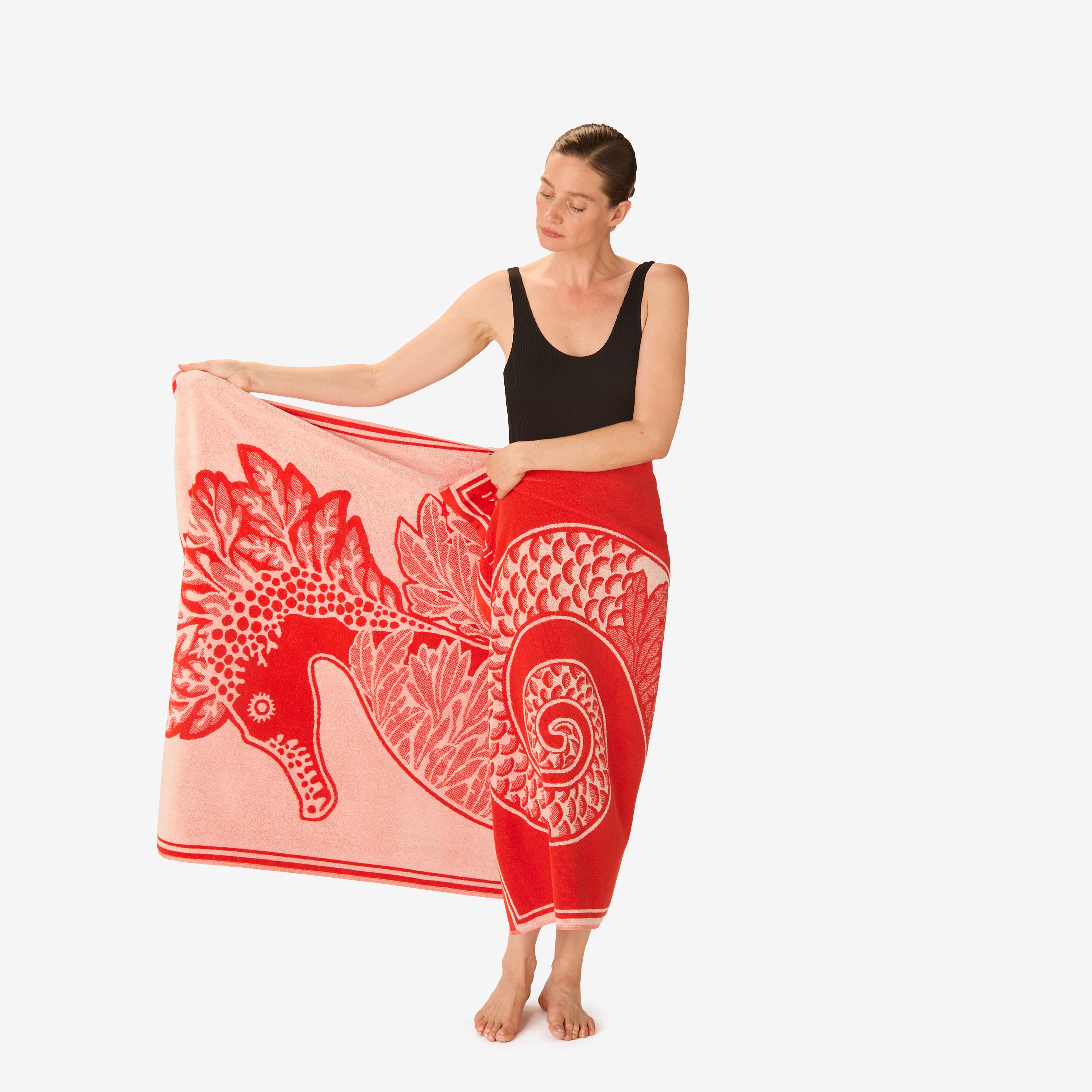 Beach Towel 100 - Idriss - Orange