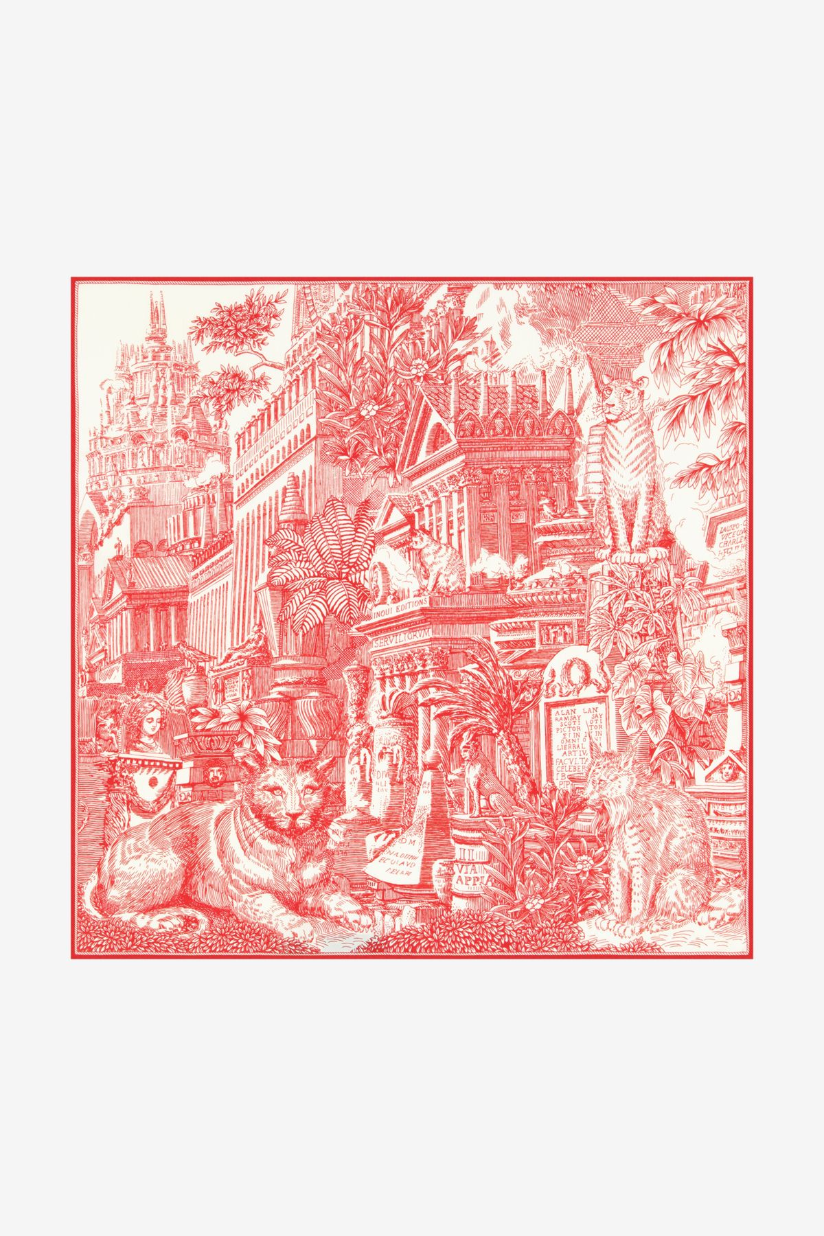 Square 65 - Piranesi - Red