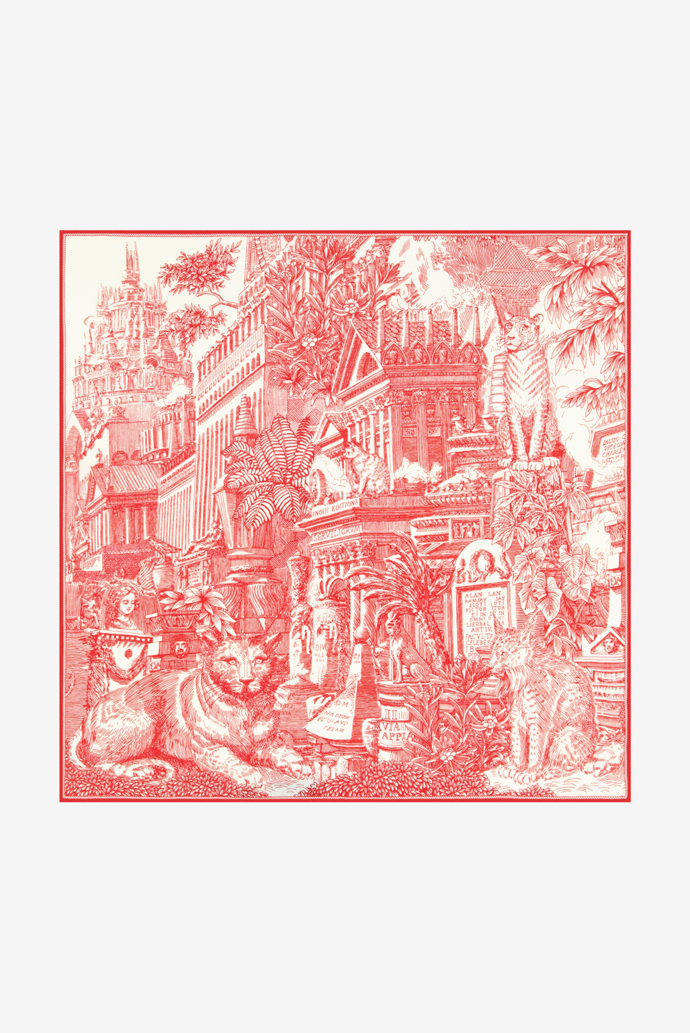 Square 65 - Piranesi - Red