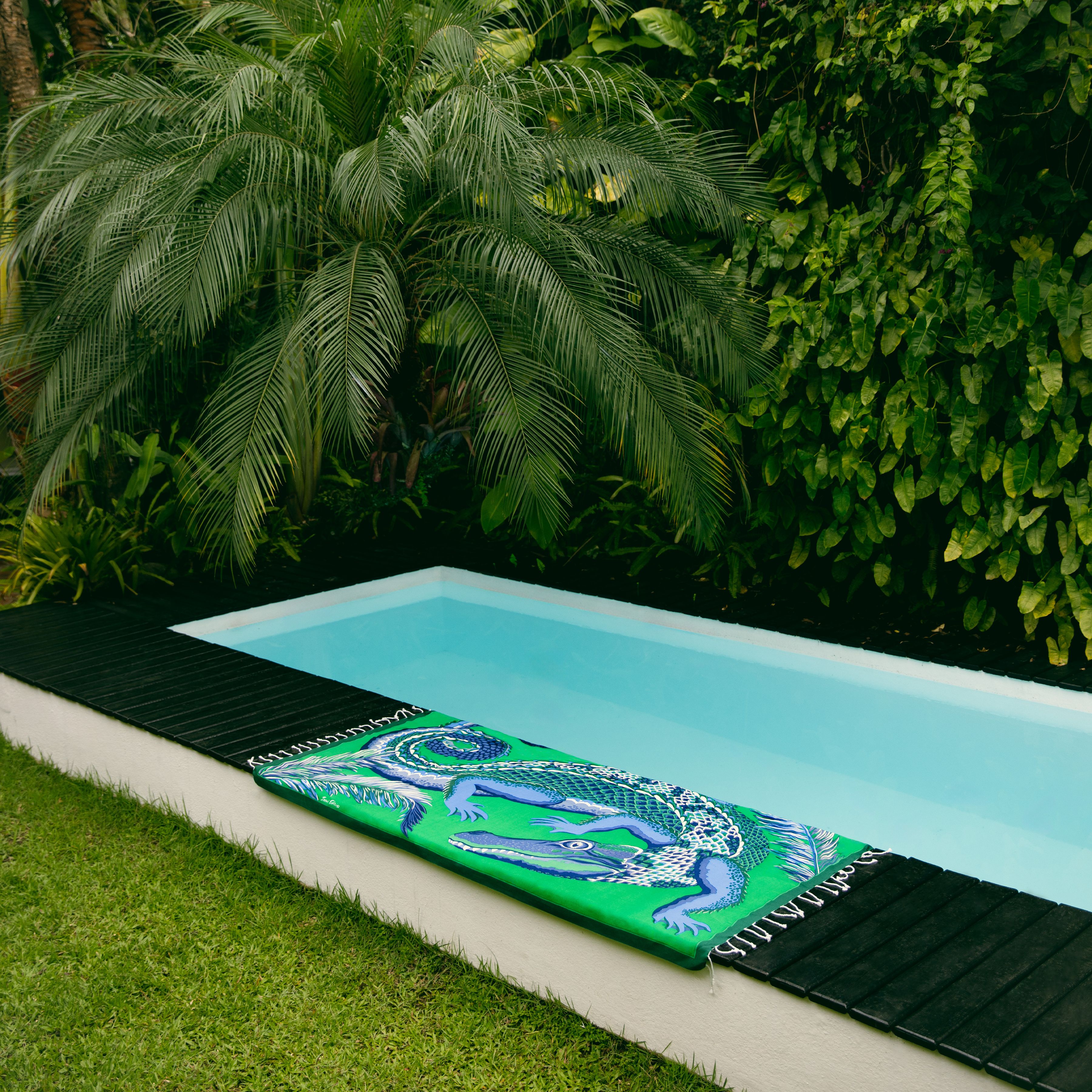 Fouta Towel 100 - Croco - Green