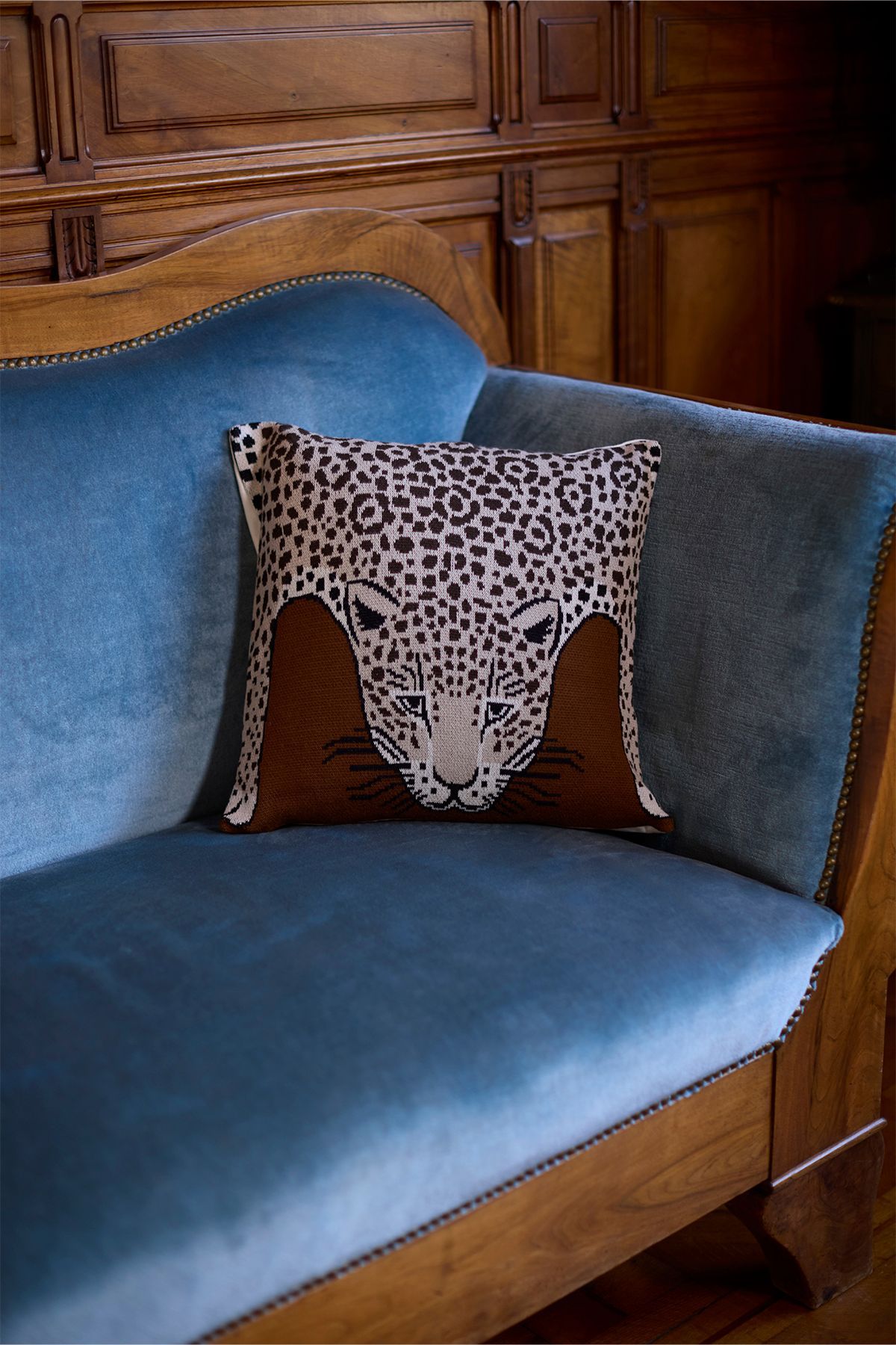 Cushion Cover 40 - Leopard - Beige