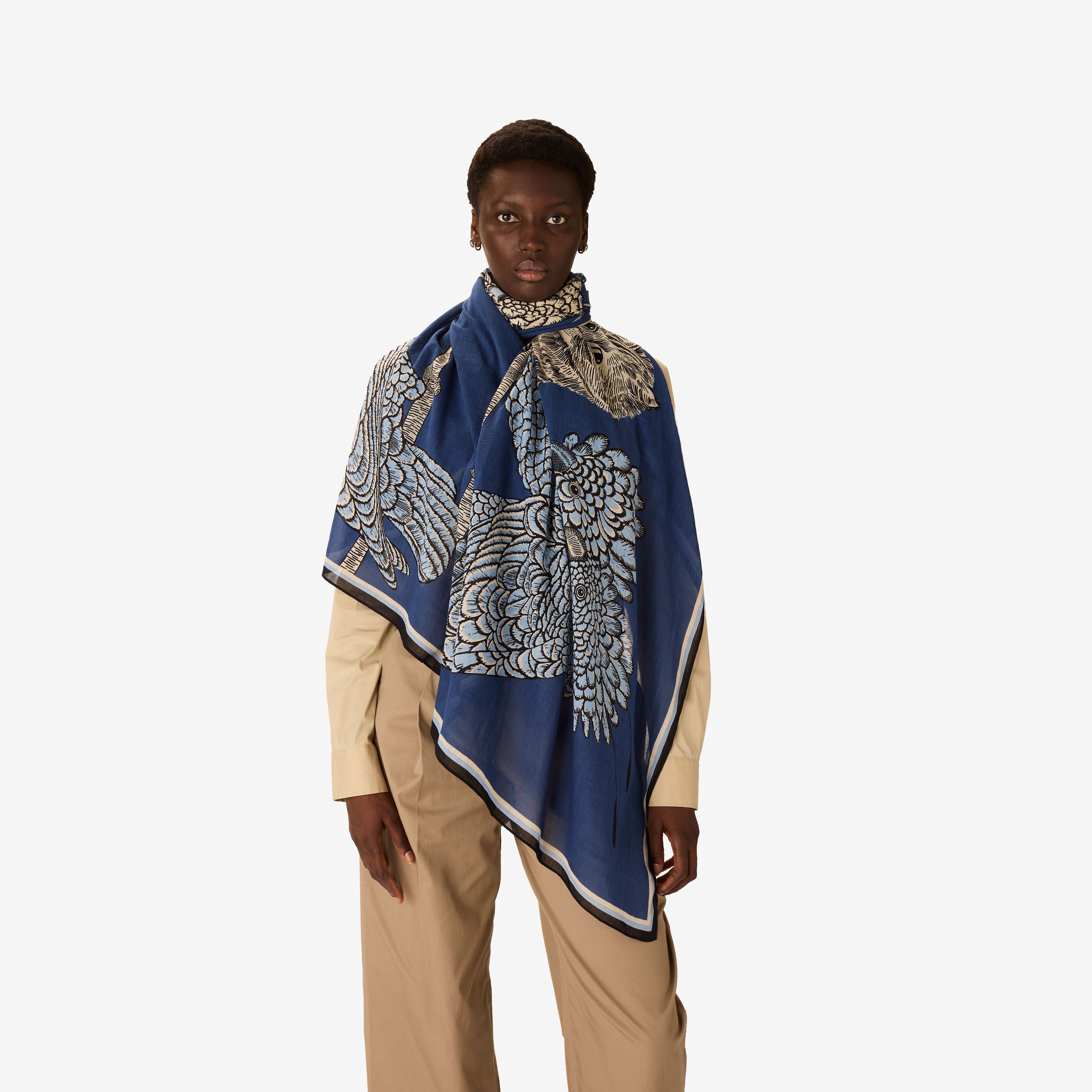 Scarf 100 - Caracat - Blue