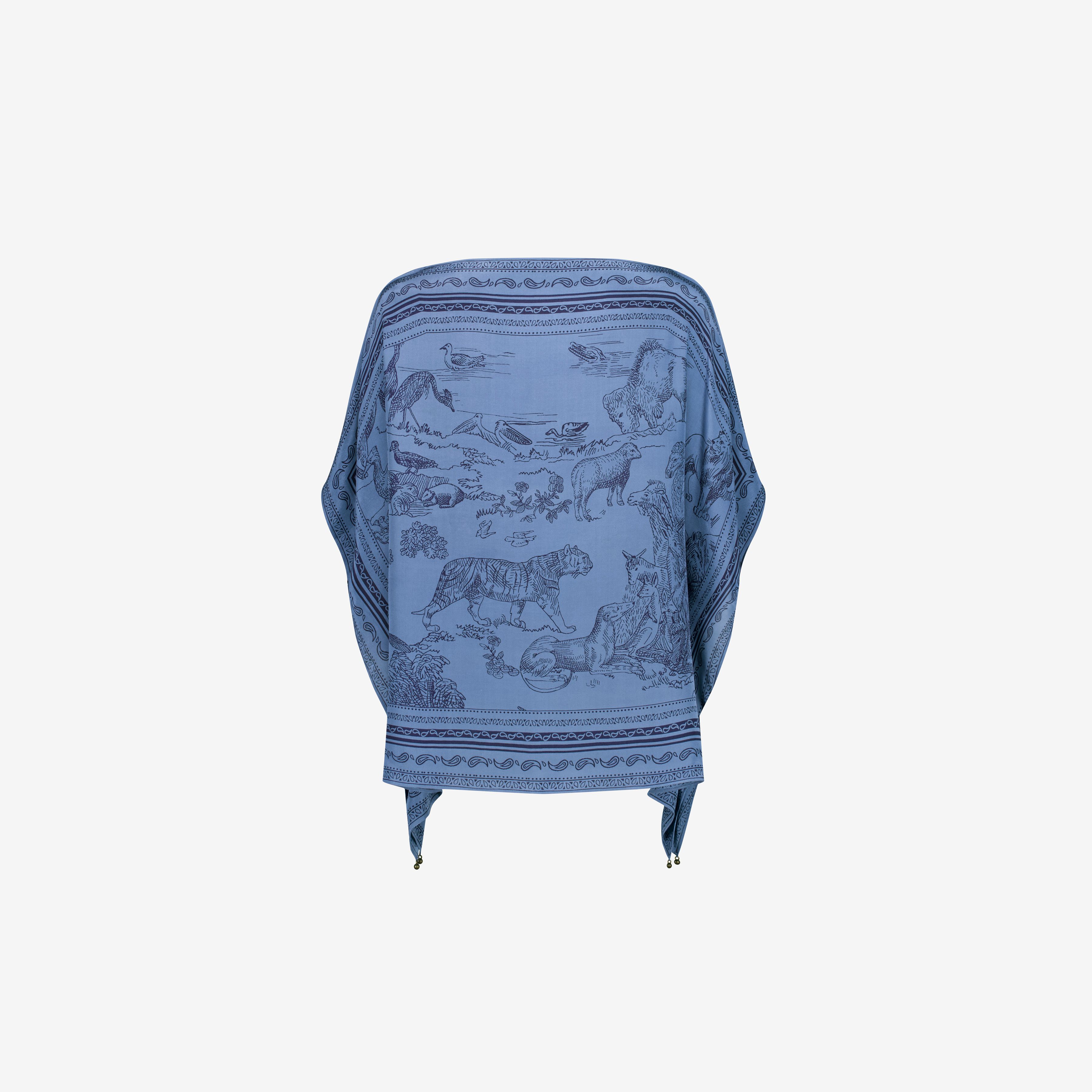 Scarf Top - Reverie - Navy
