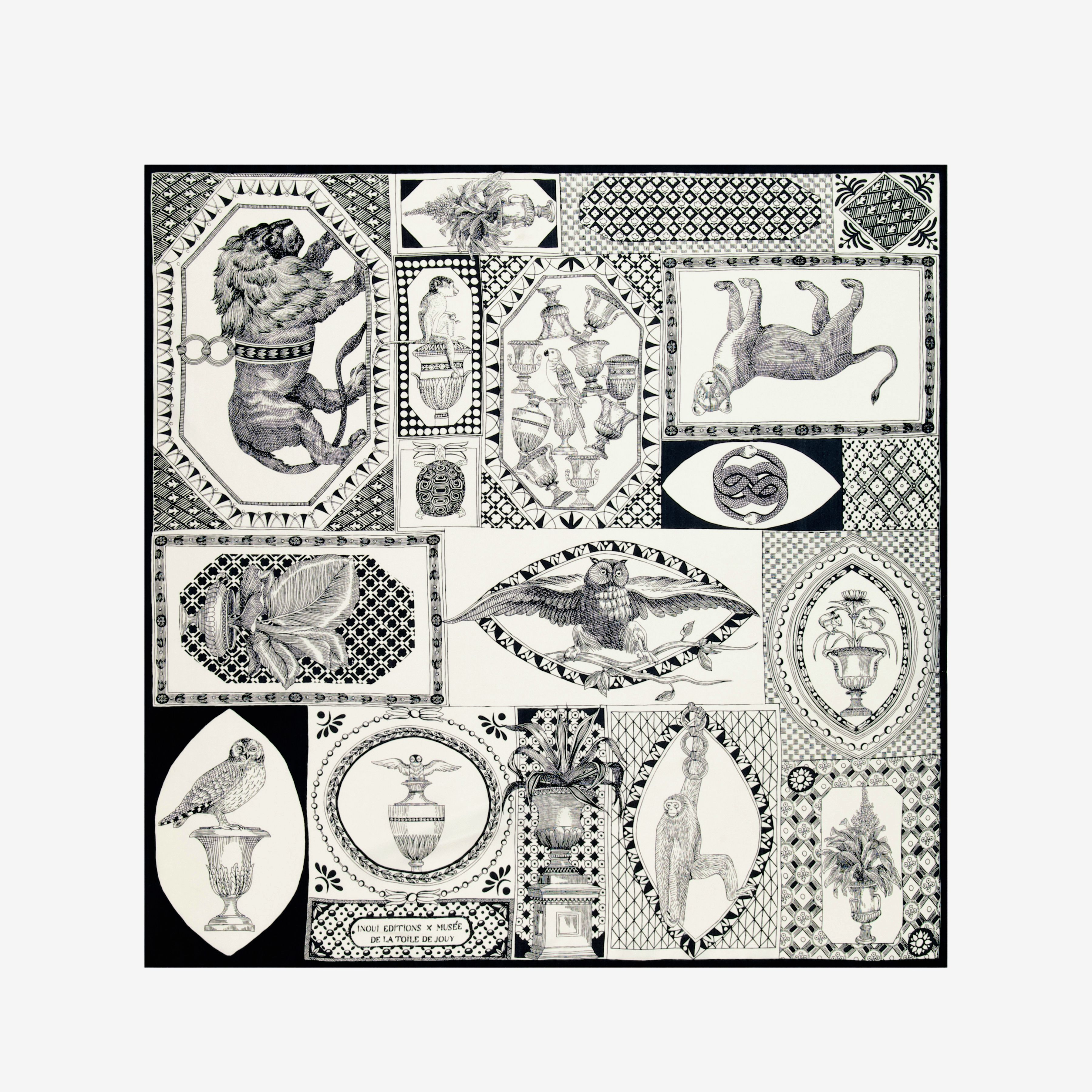 Square 65 - Barocco - Black