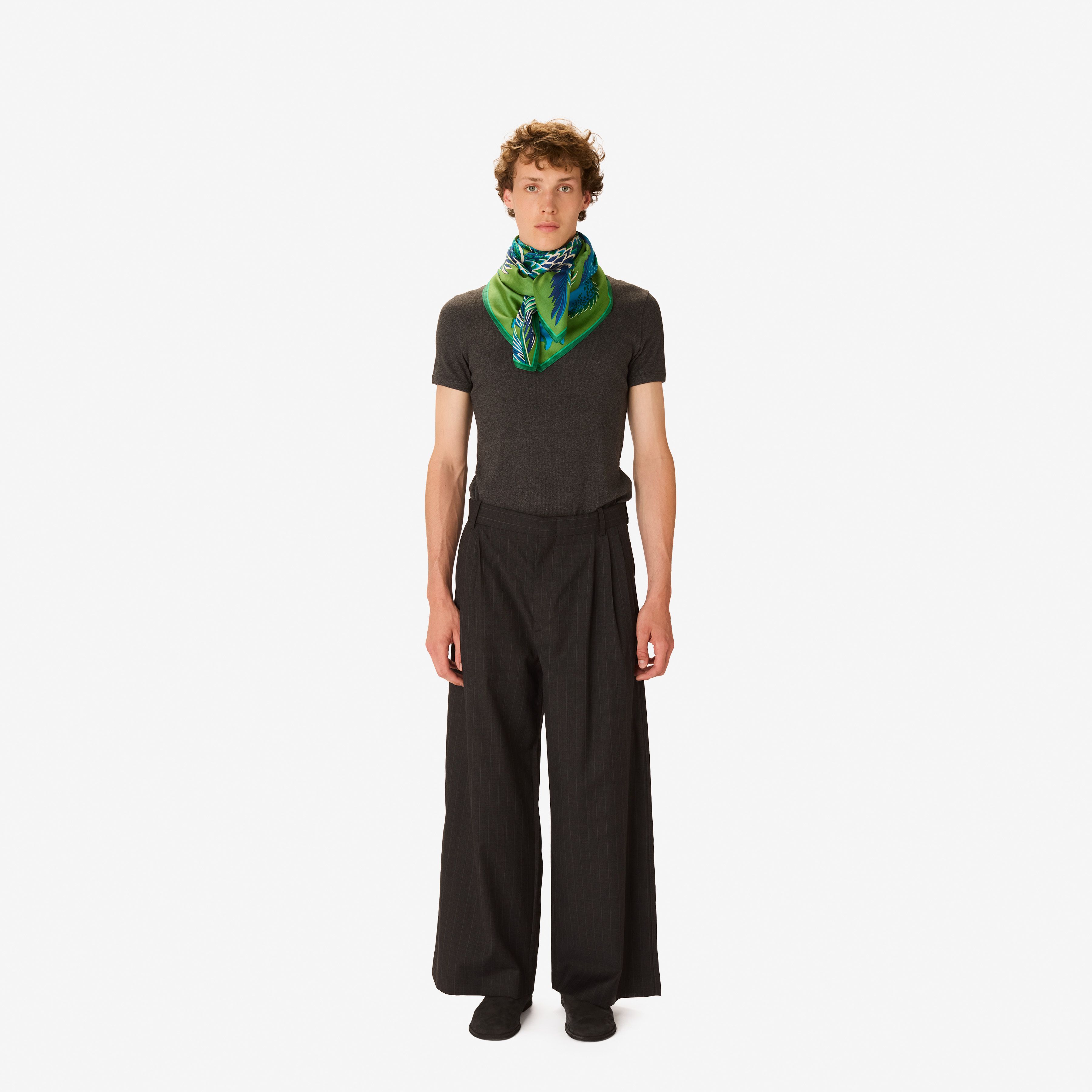 Square 100 - Croco - Green