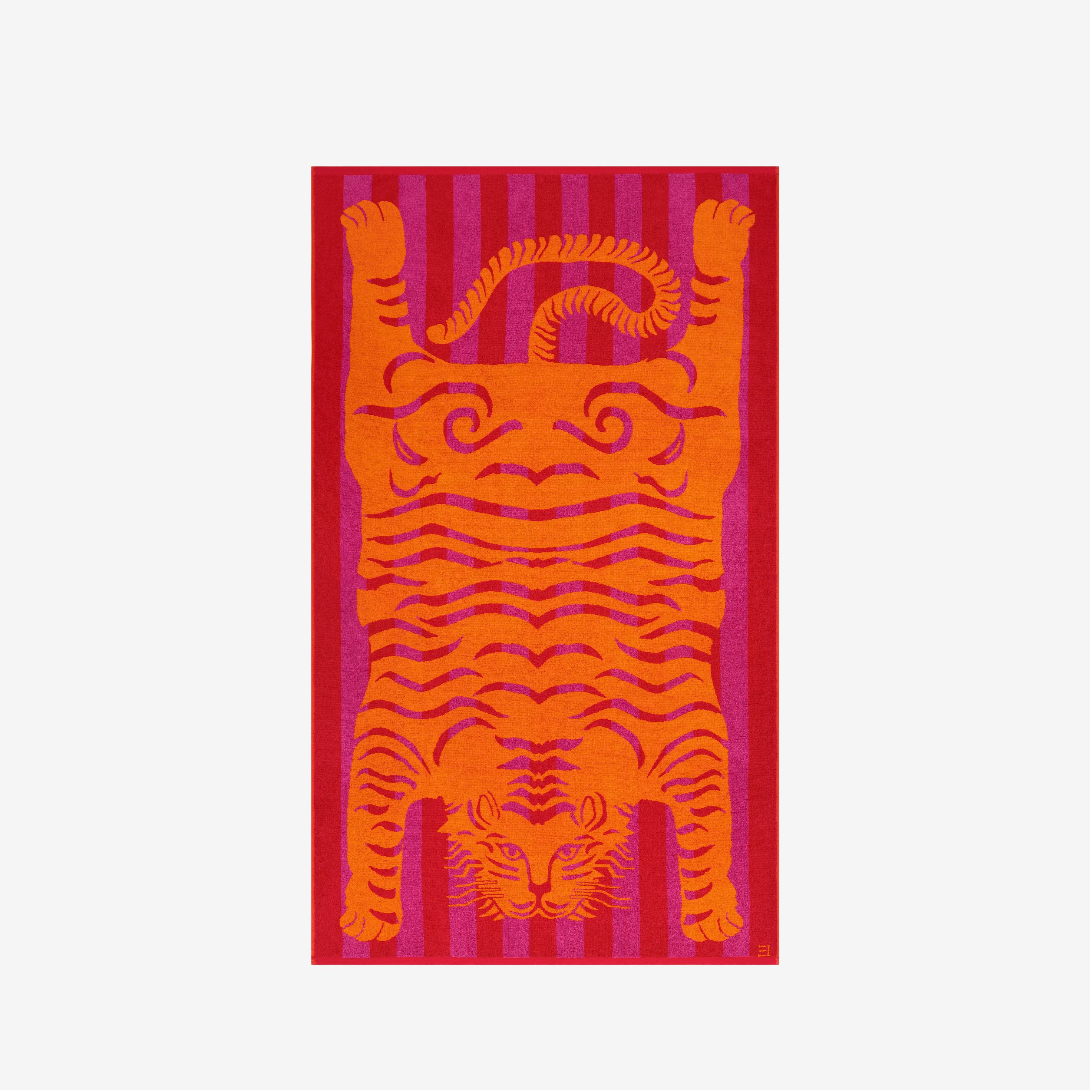 Beach Towel 100 - Baldo - Raspberry