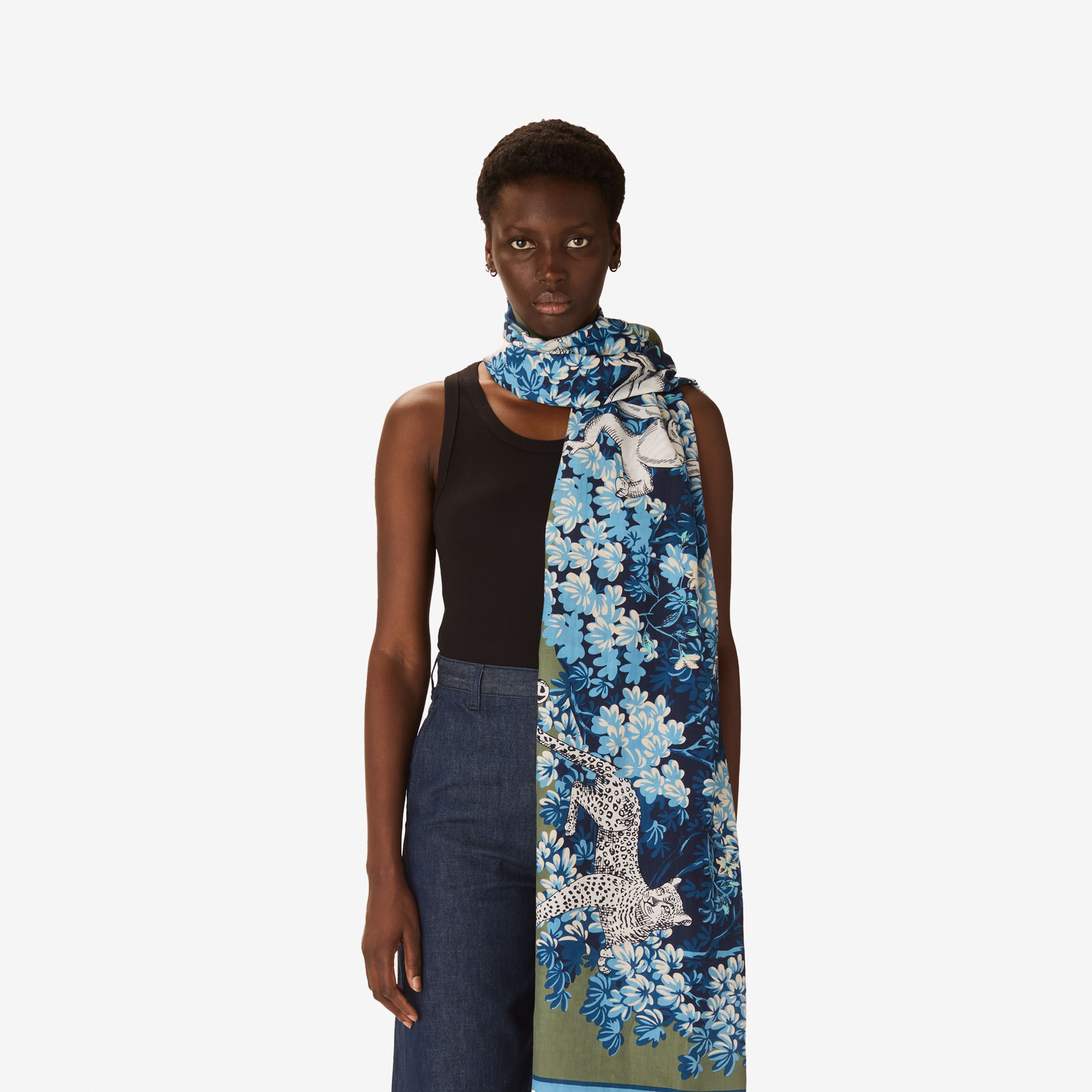 Scarf 100 - Bestiaire - Khaki