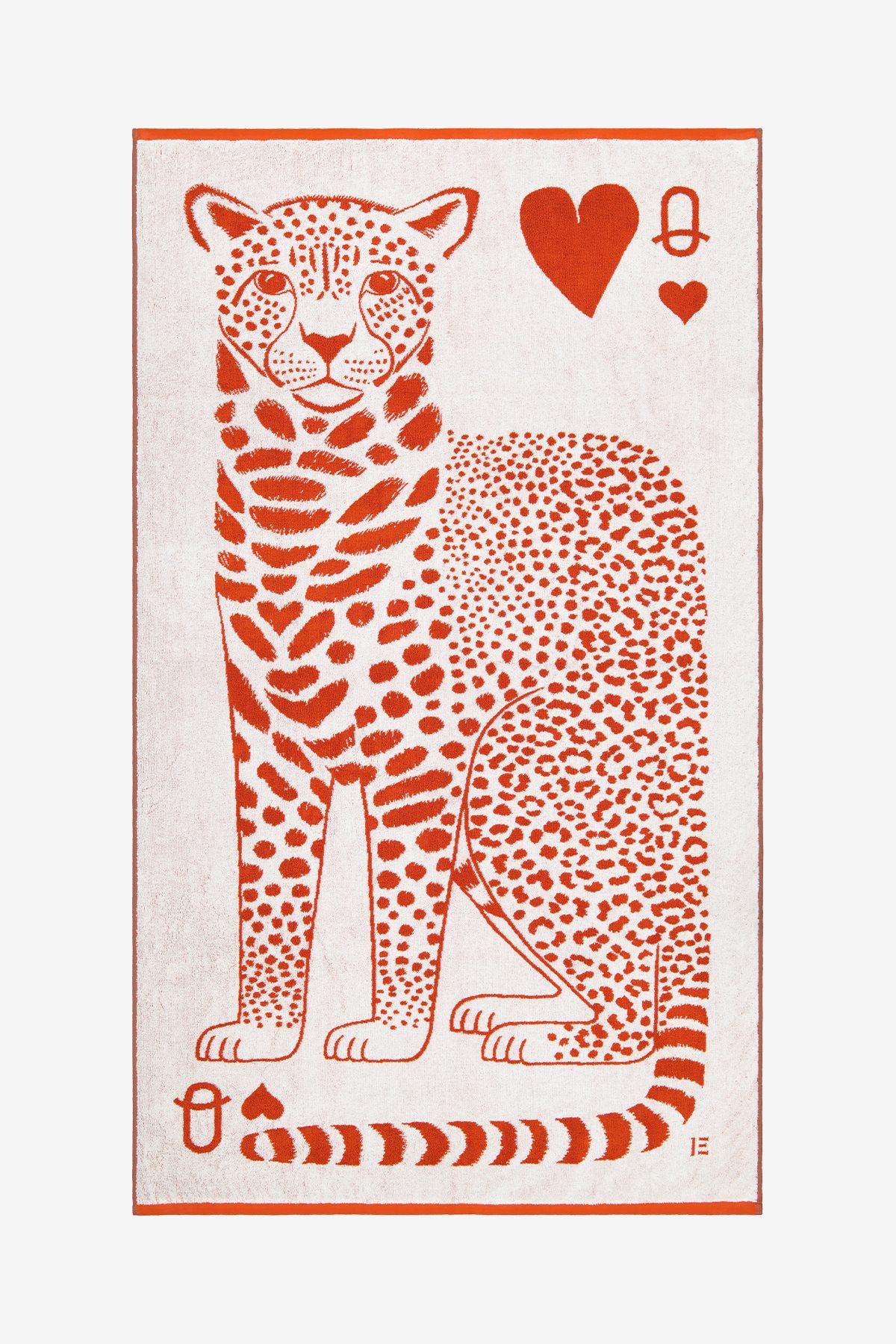 Beach Towel - Queen - Red