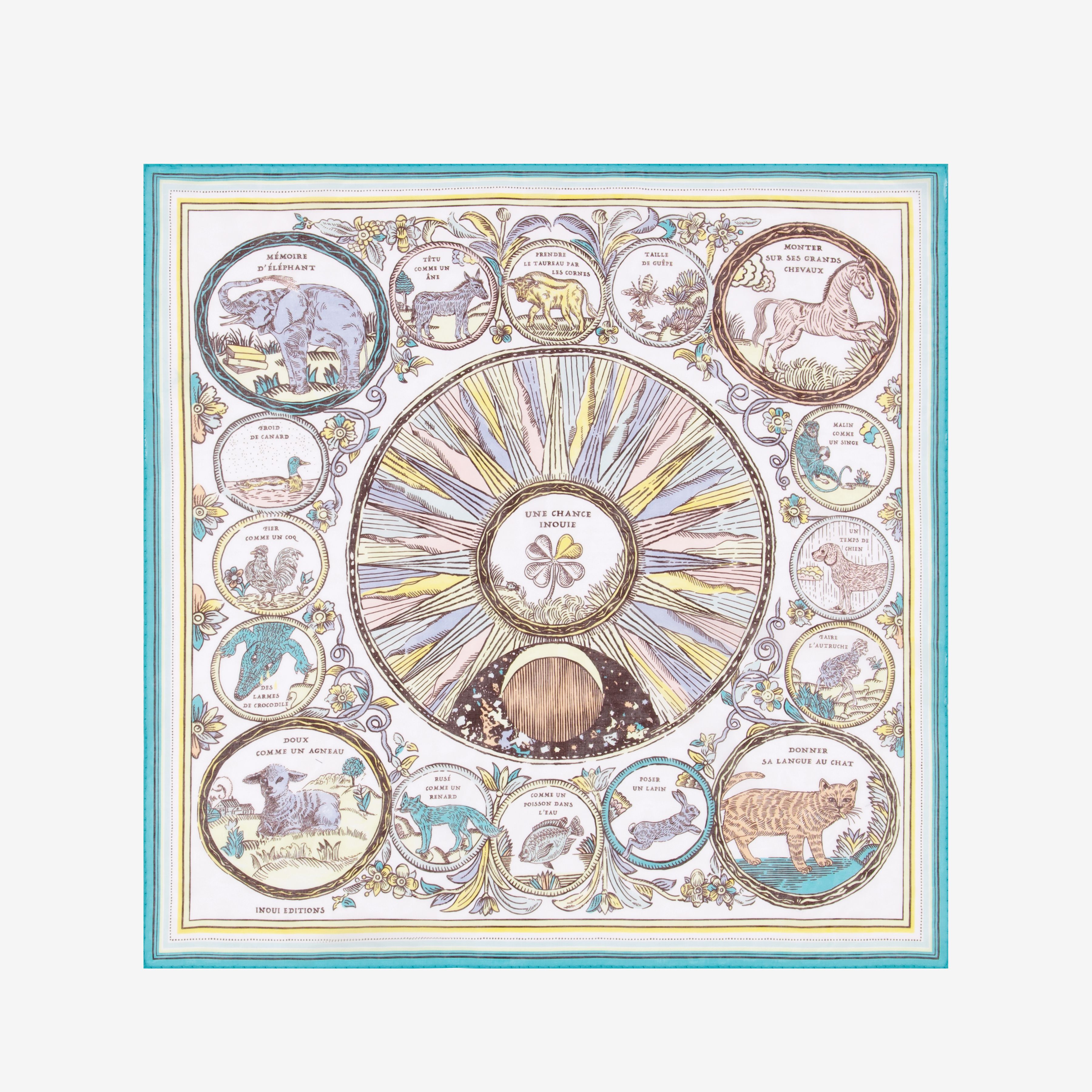 Square 70 Cotton - Chance Inoui - Pastel