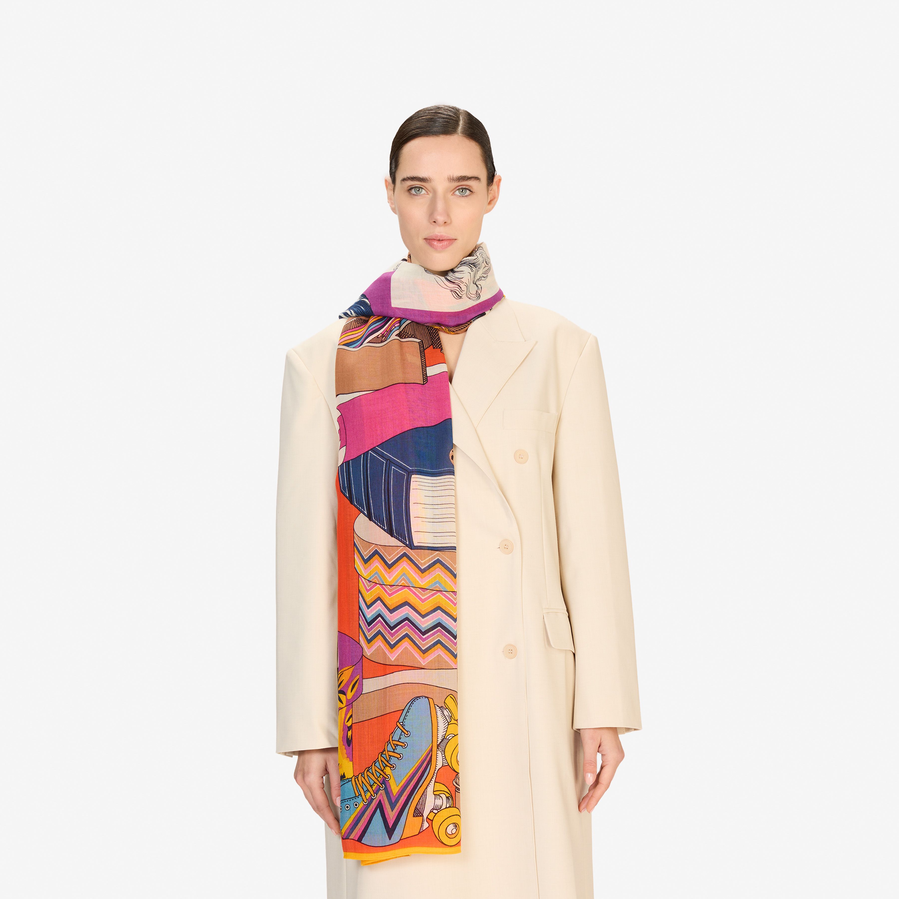 Scarf 100 - Atelier - Orange