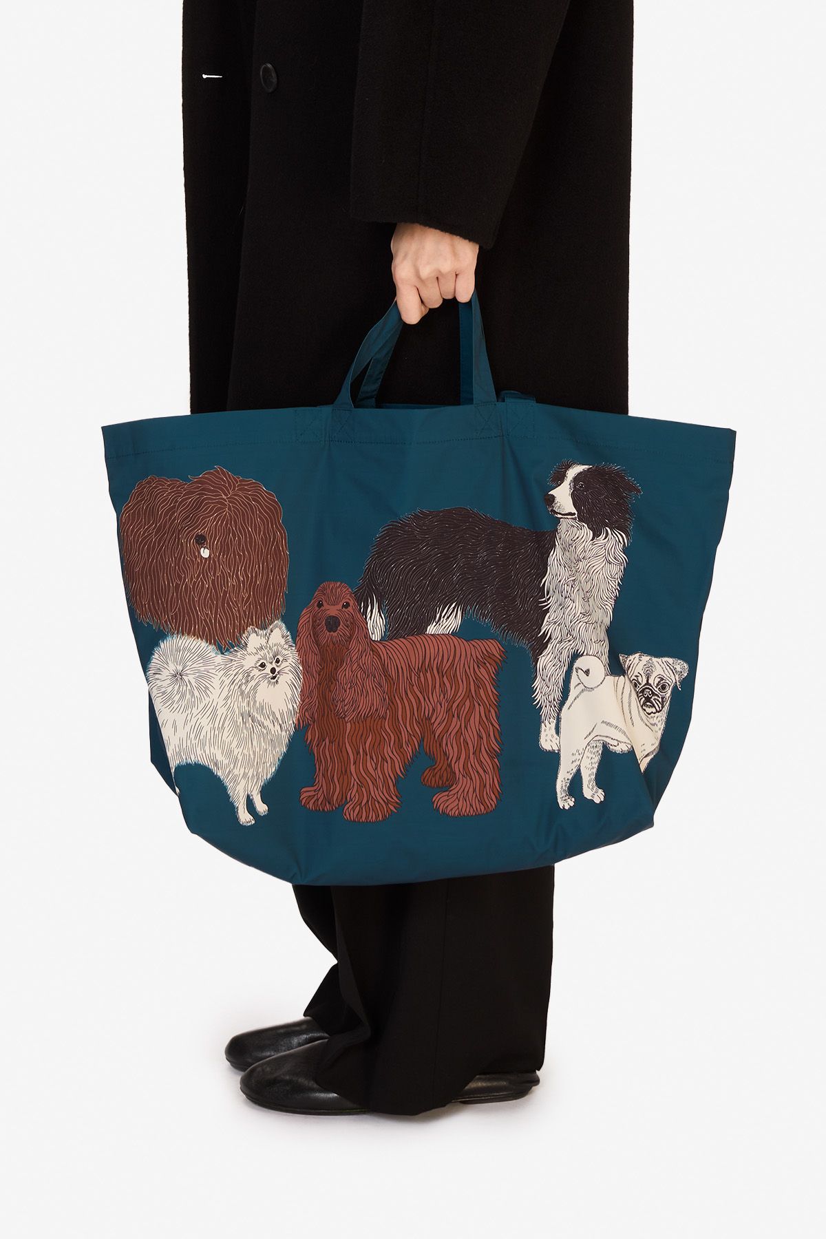 Maxi Shopper Bag - Toutou - Duck Blue