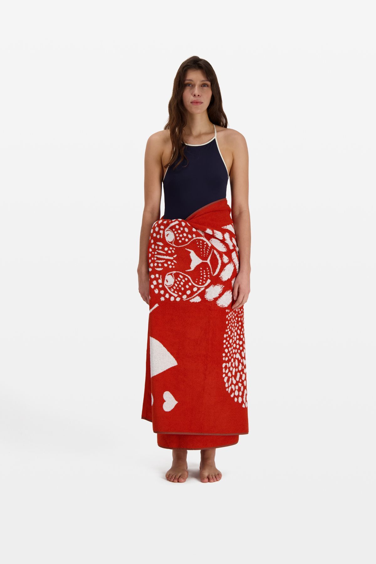 Beach Towel - Queen - Red