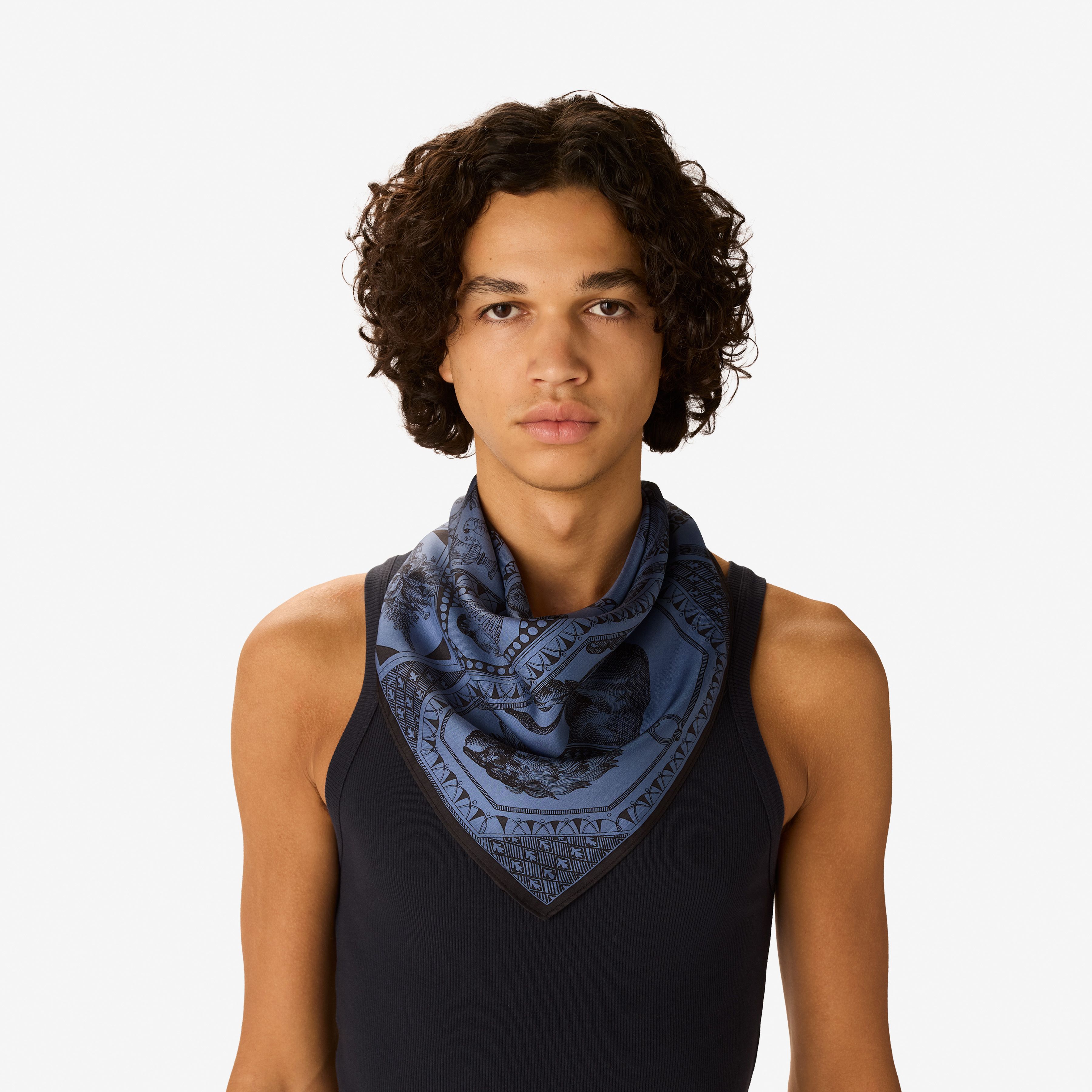 Square 65 - Barocco - Blue