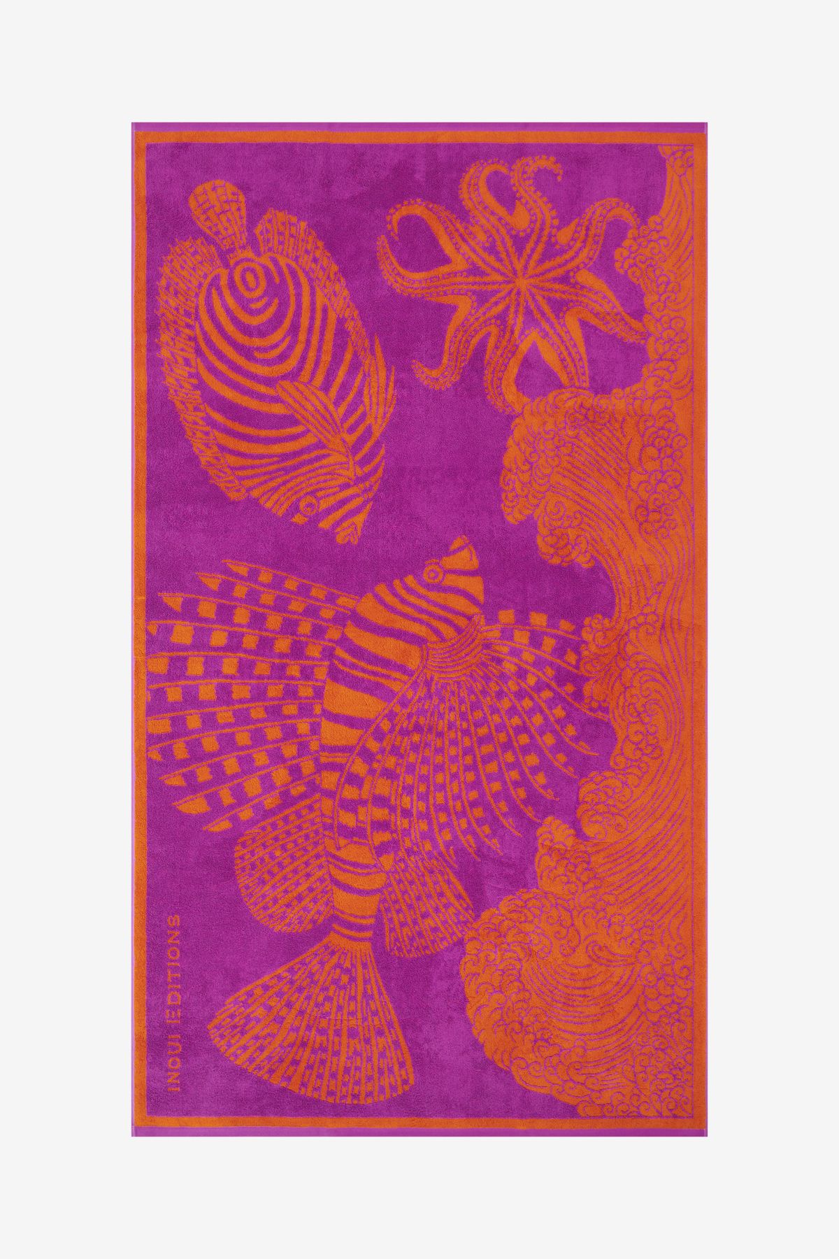 Beach Towel 100 - Poseidon - Purple