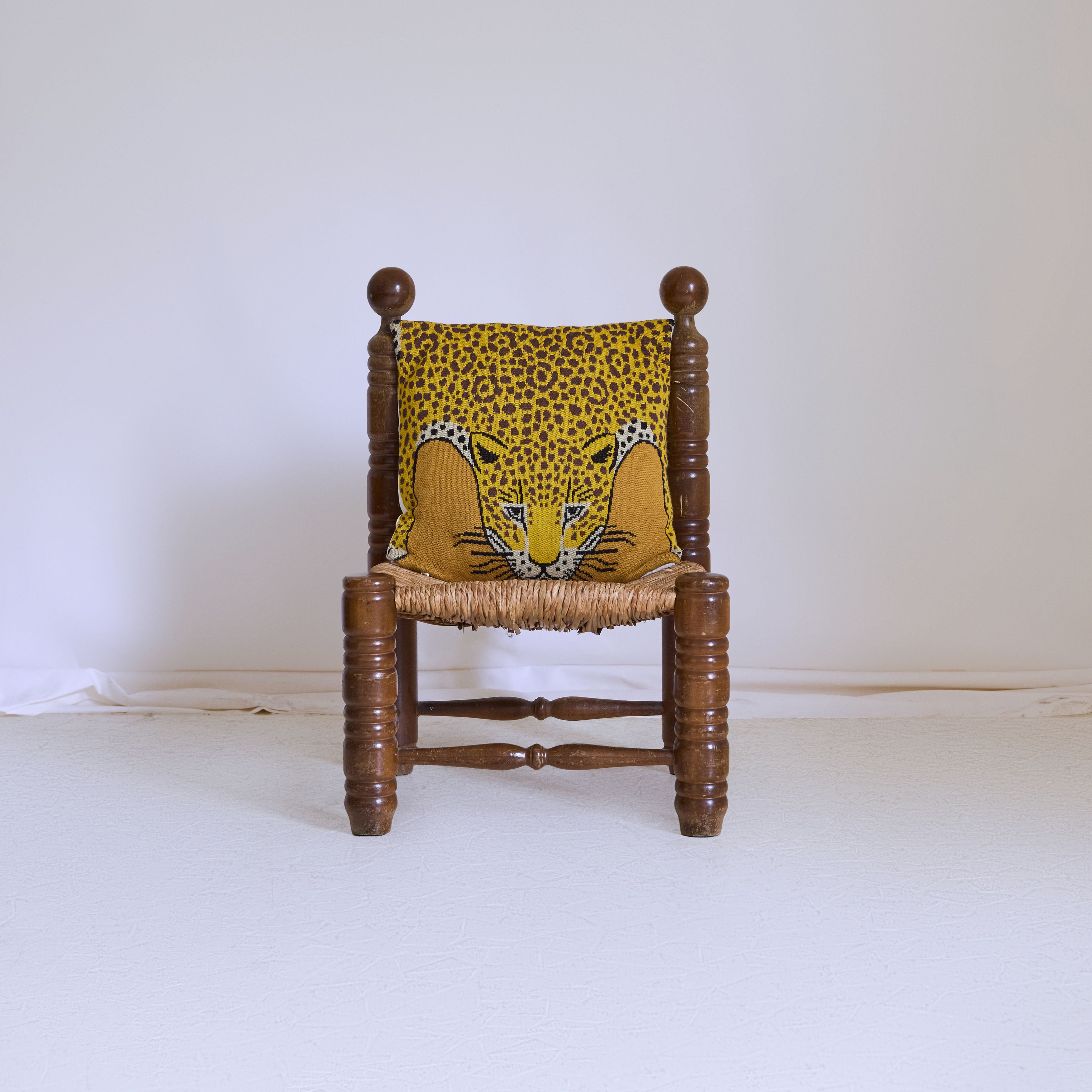 Cushion Cover 40 - Leopard - Saffron