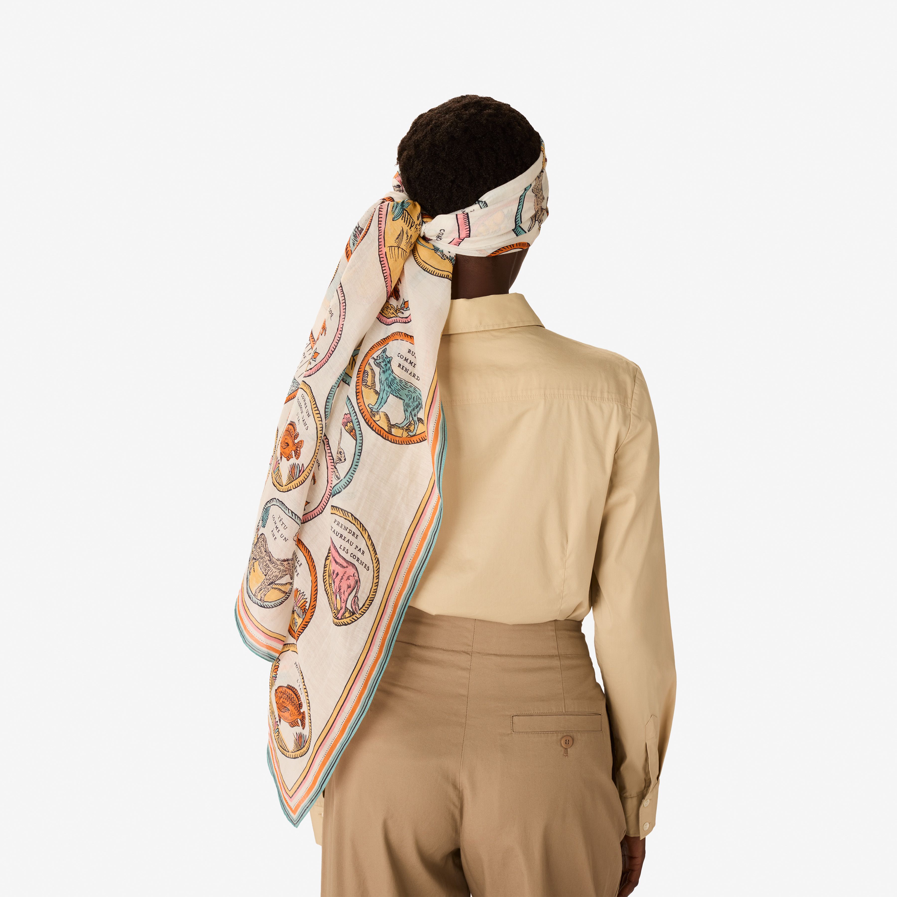 Scarf 100 - Chance Inoui - Off White