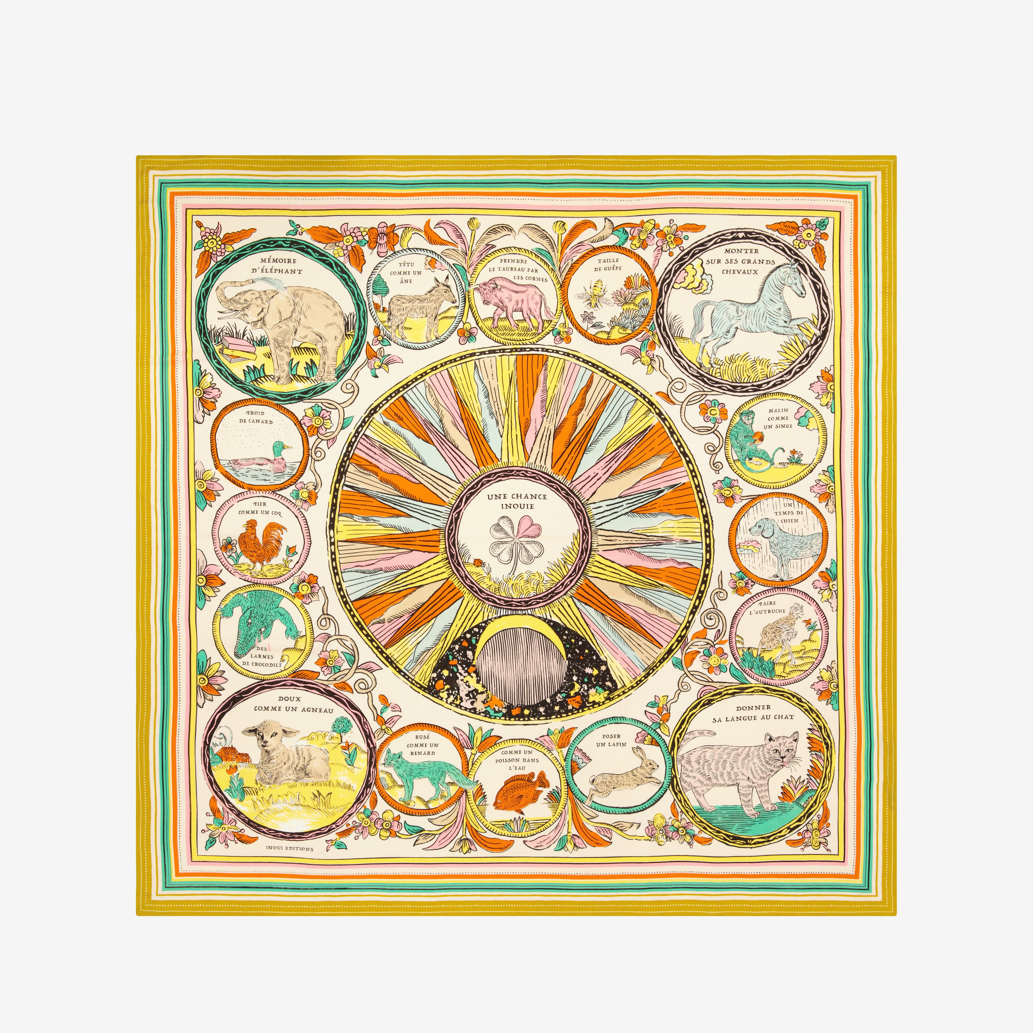 Square 130 - Chance Inoui - Multicolor