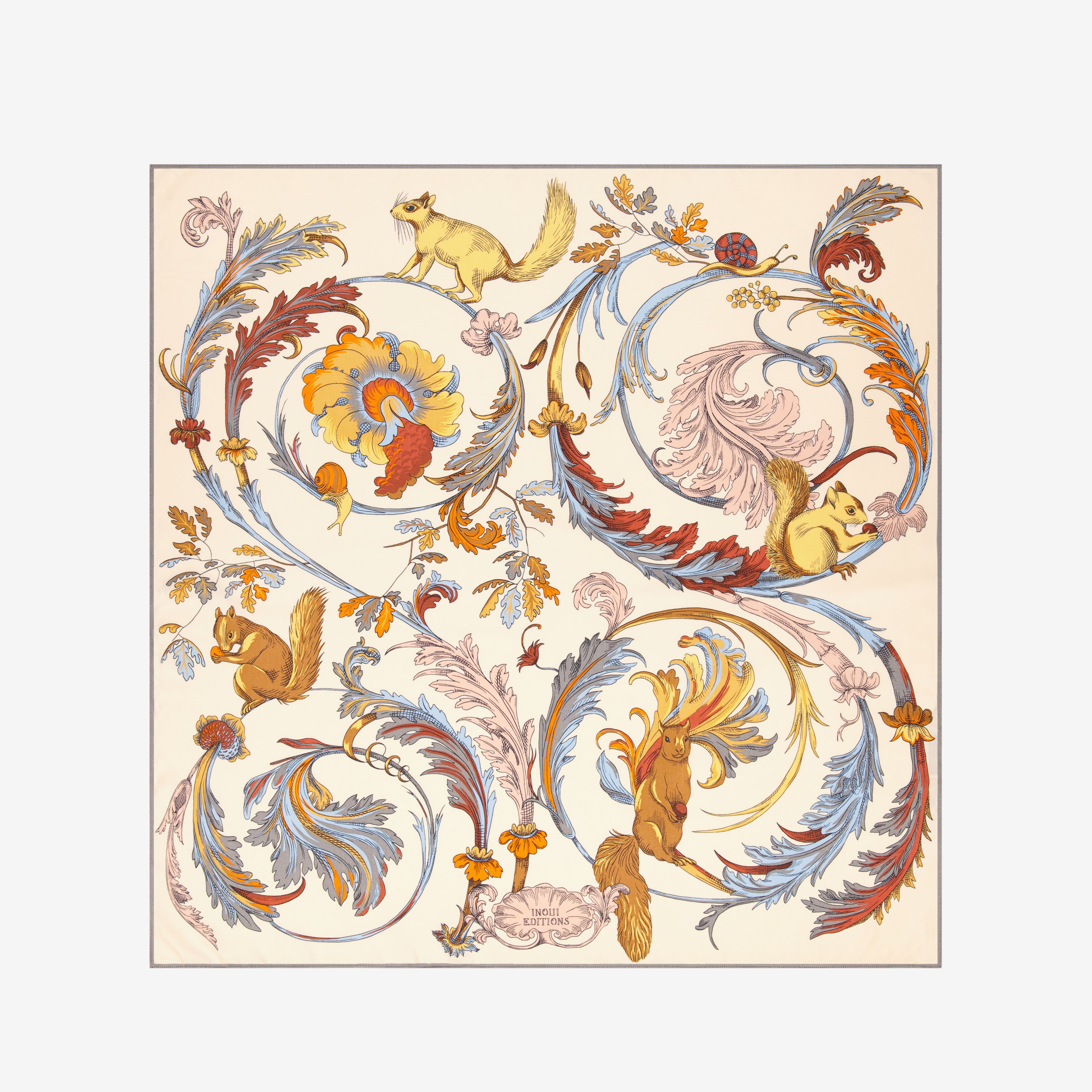 Square 100 - Rococo - White