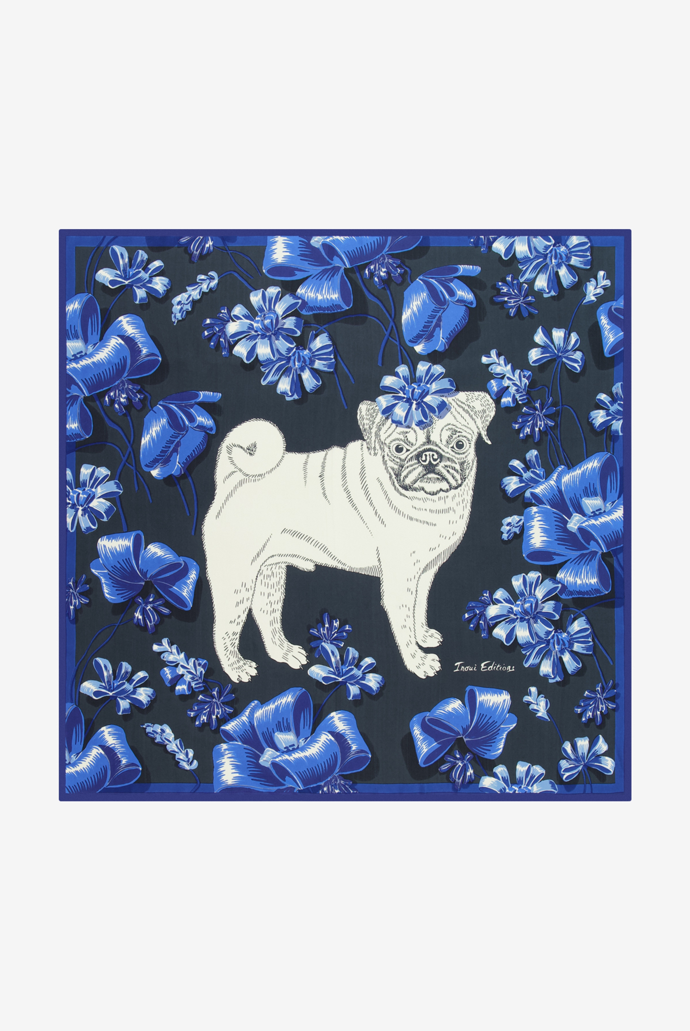 Square 65 - Toutou - Blue
