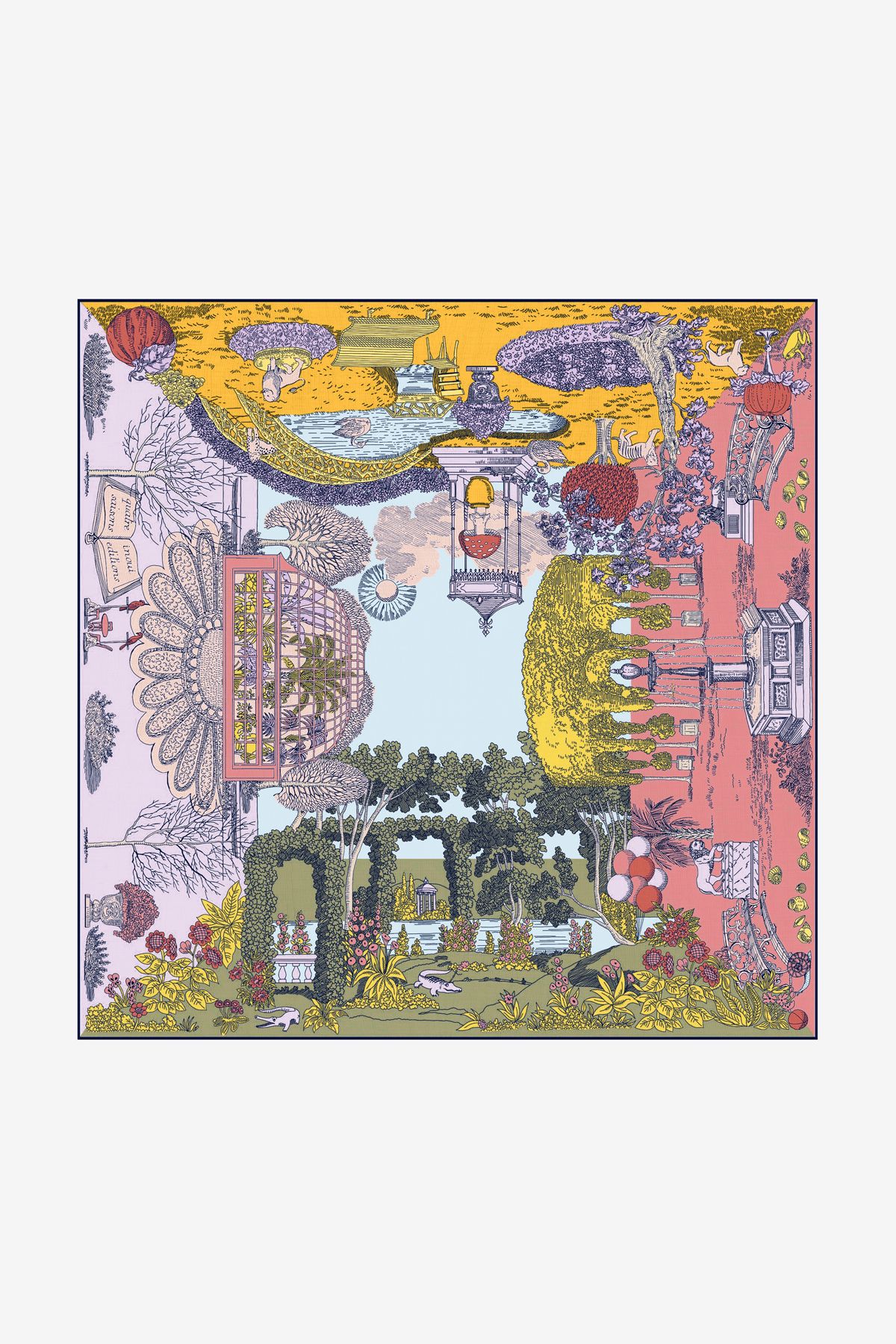 Square 100 - Quatre Saisons - Pastel
