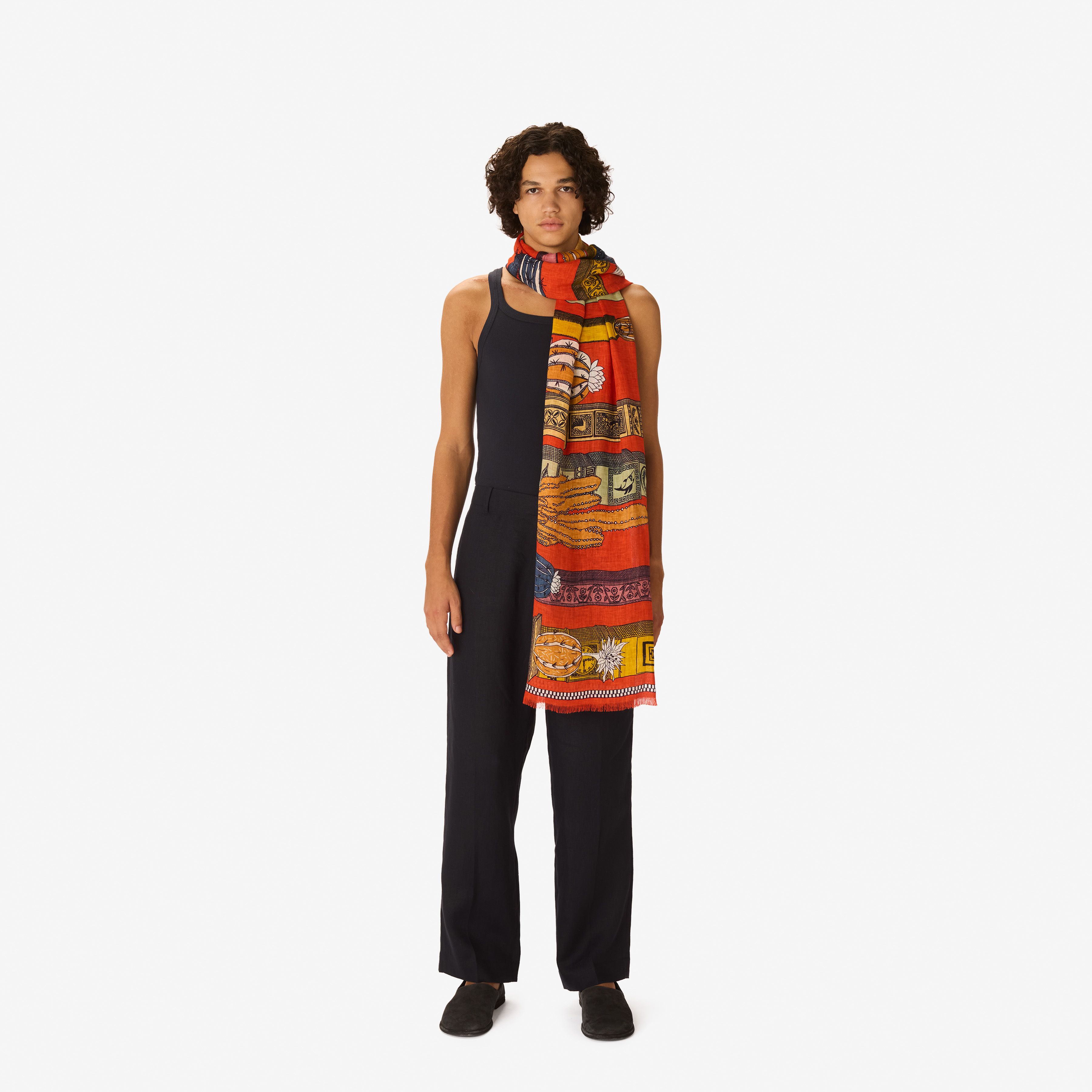 Scarf 100 - Tequila - Orange