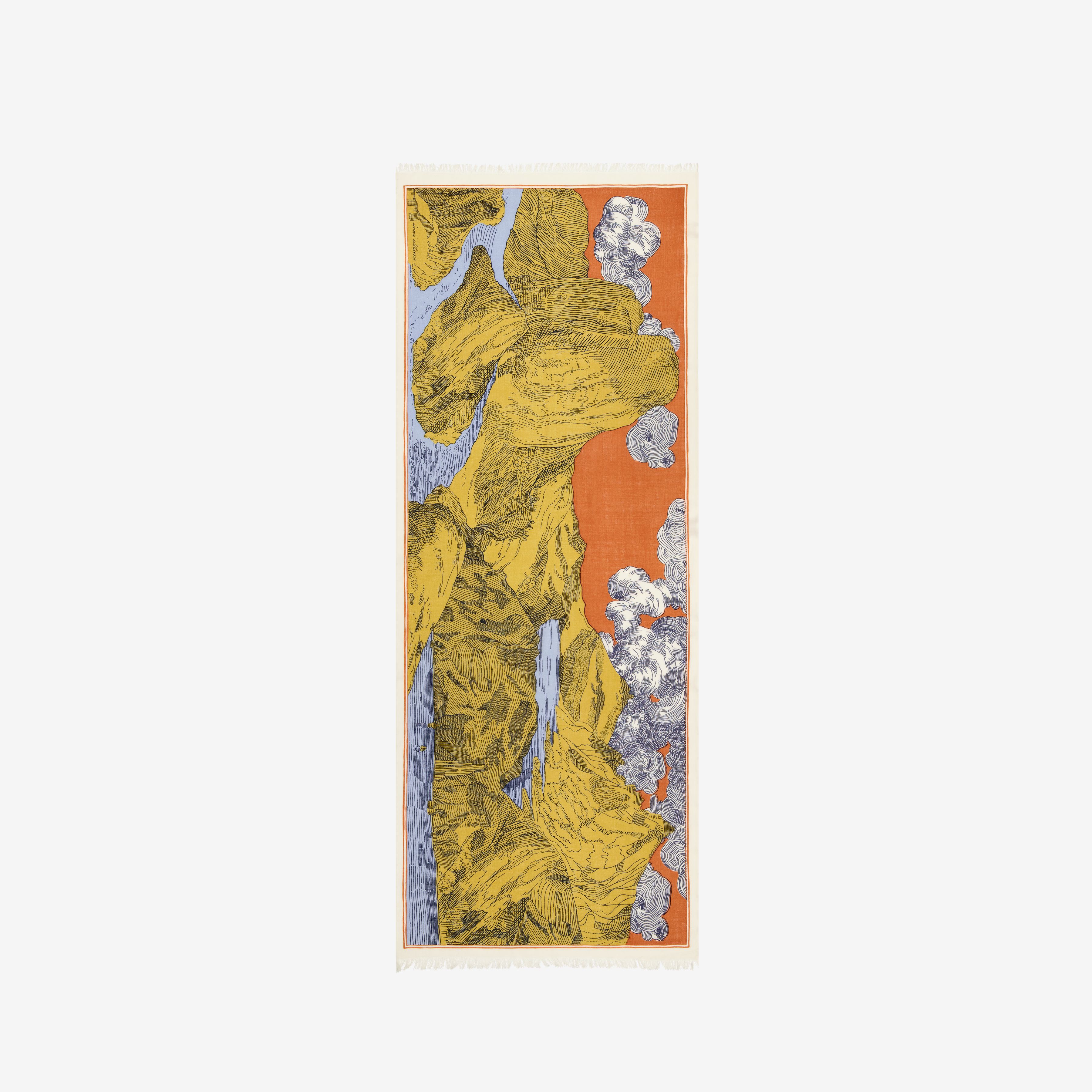 Scarf 70 - Montana - Orange