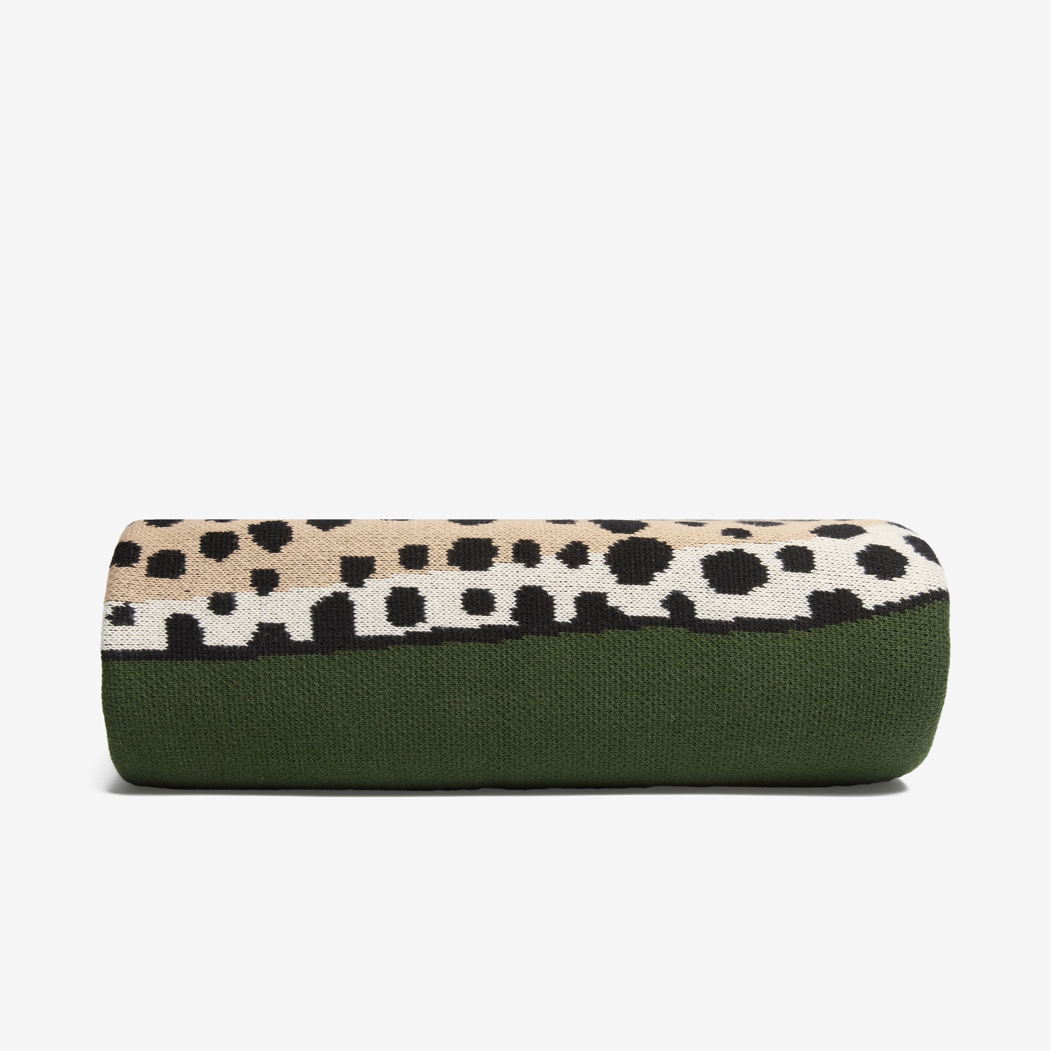 Blanket 130 - Leopard - Khaki