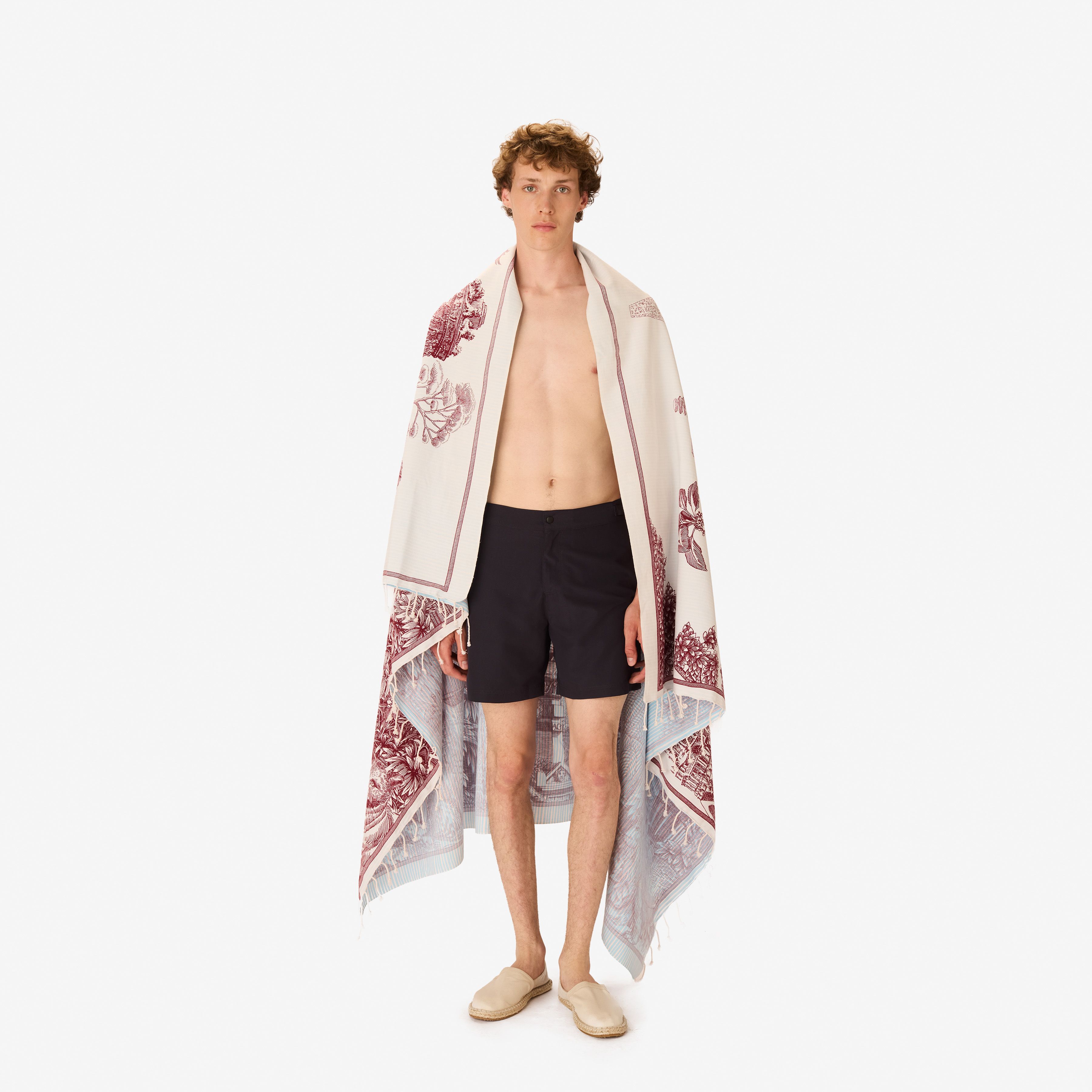 Fouta Towel 140 - Piranesi - Red